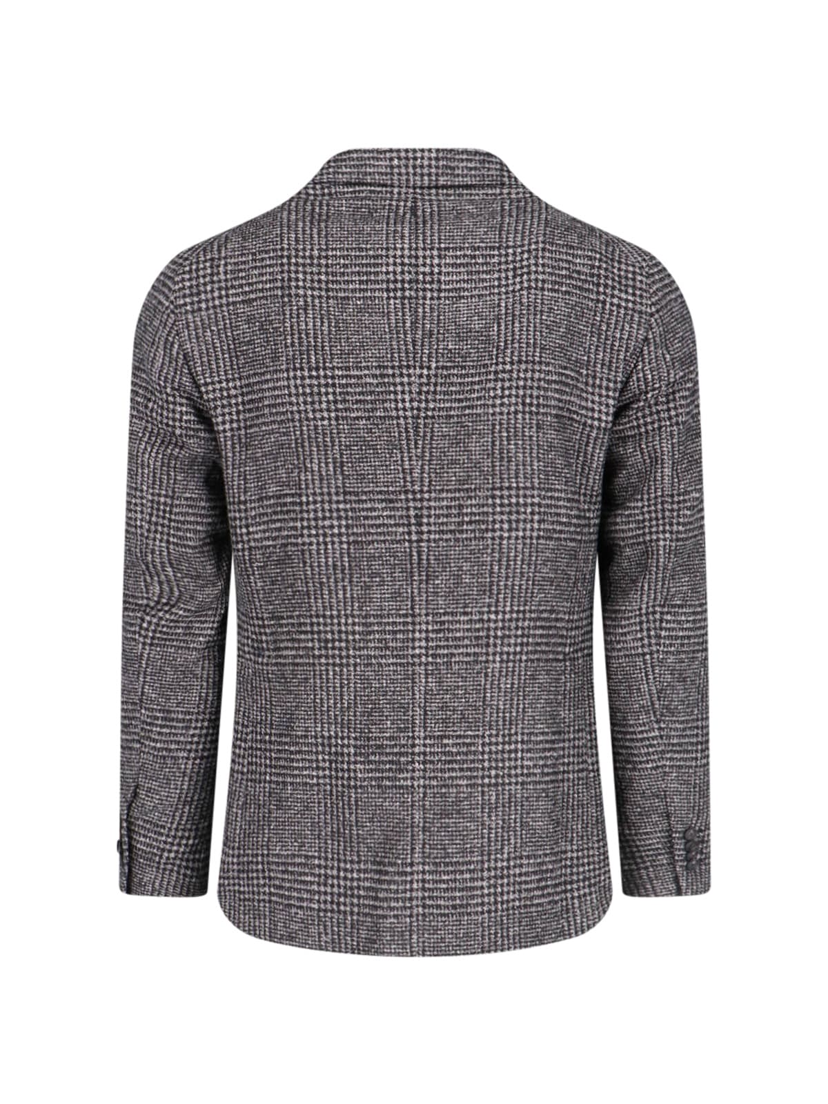 Shop Tagliatore Single-breasted Blazer In Gray