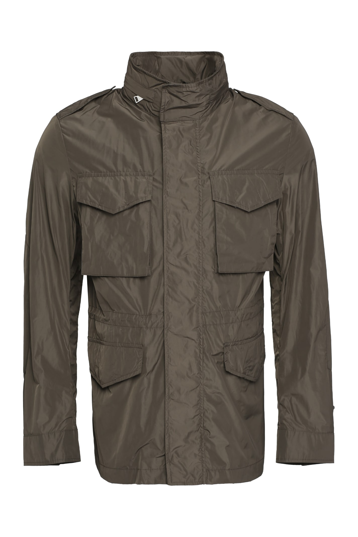 Click to view more detailed imagery on our partner's website Add Techno Fabric Raincoat In Green