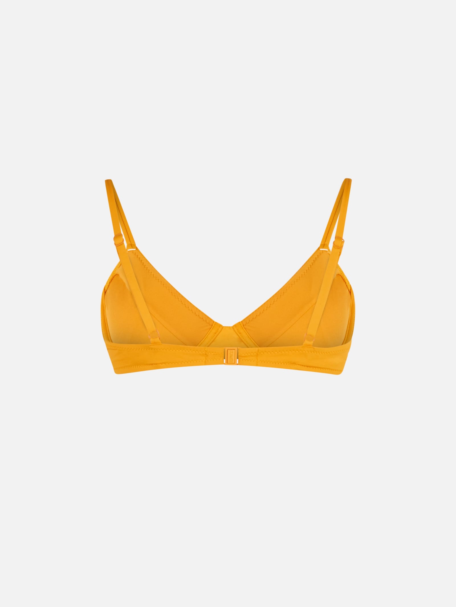 Mc2 Saint Barth Ochre Bea Underwired Bralette Top In Yellow