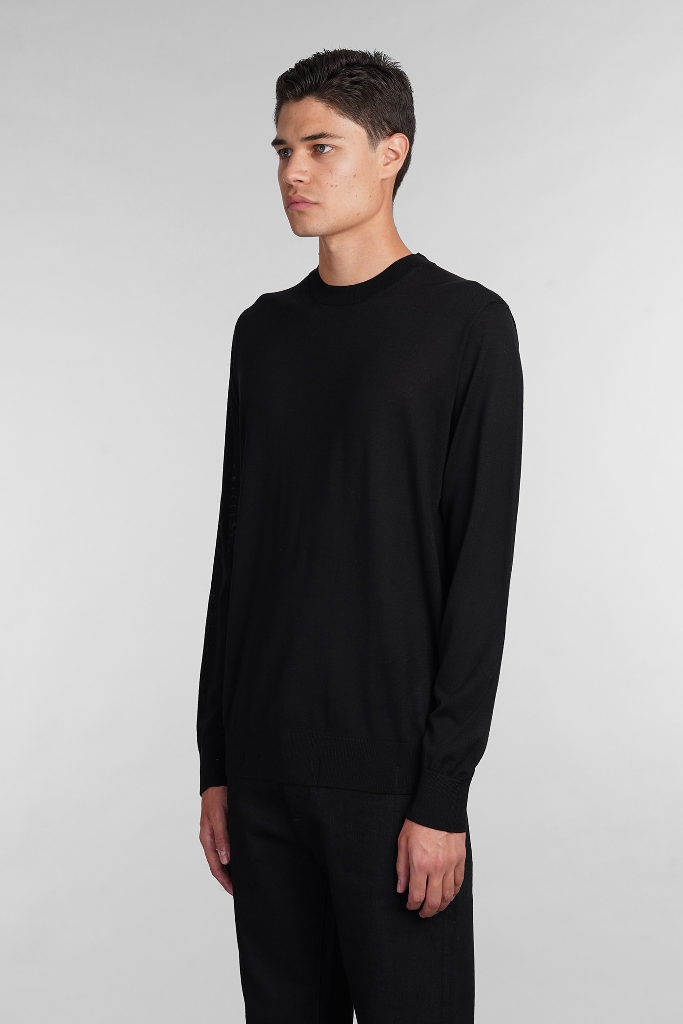 Shop Golden Goose Knitwear In Black Wool