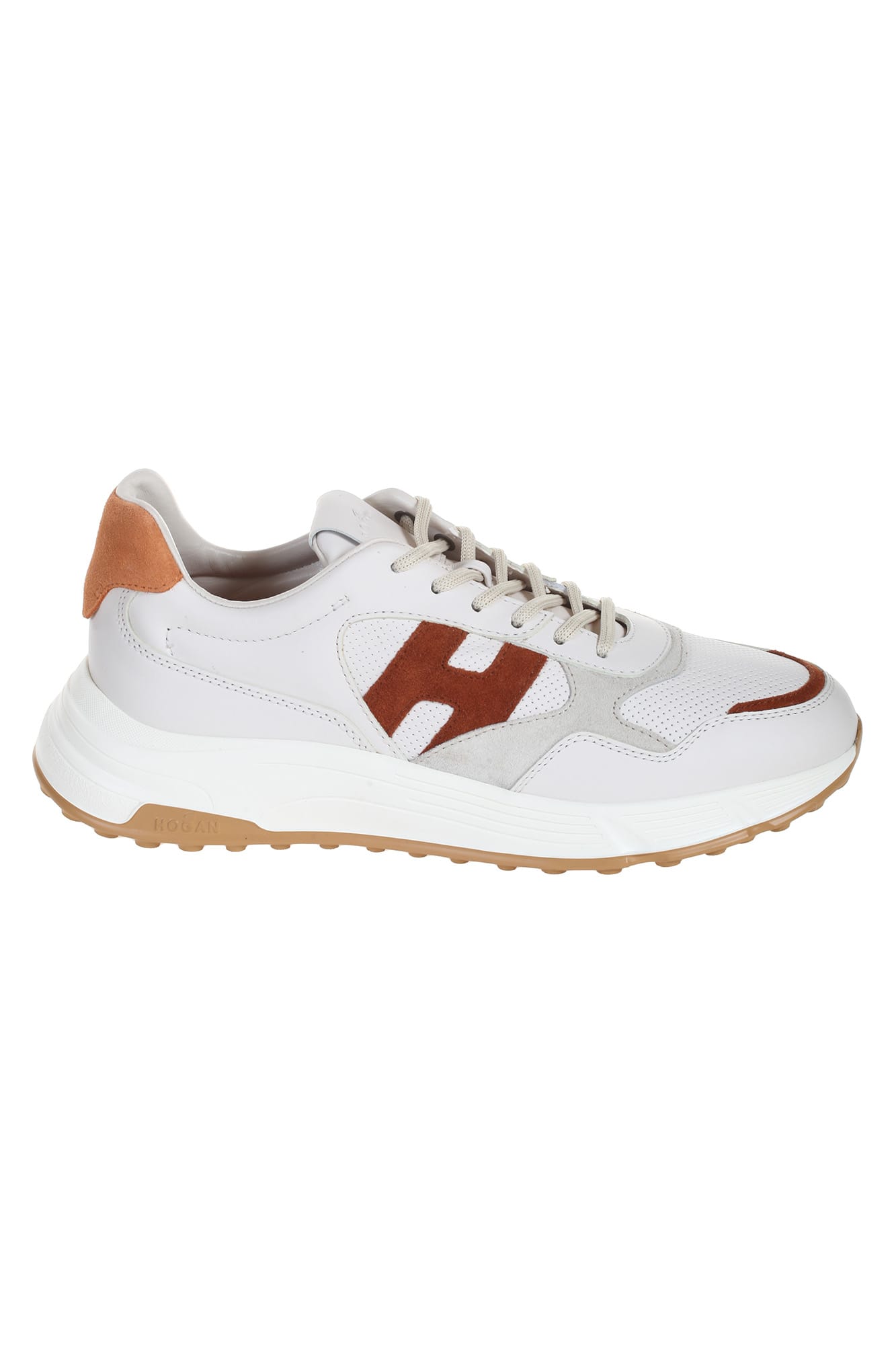 Shop Hogan Sneakers Hyperlight H383  In White