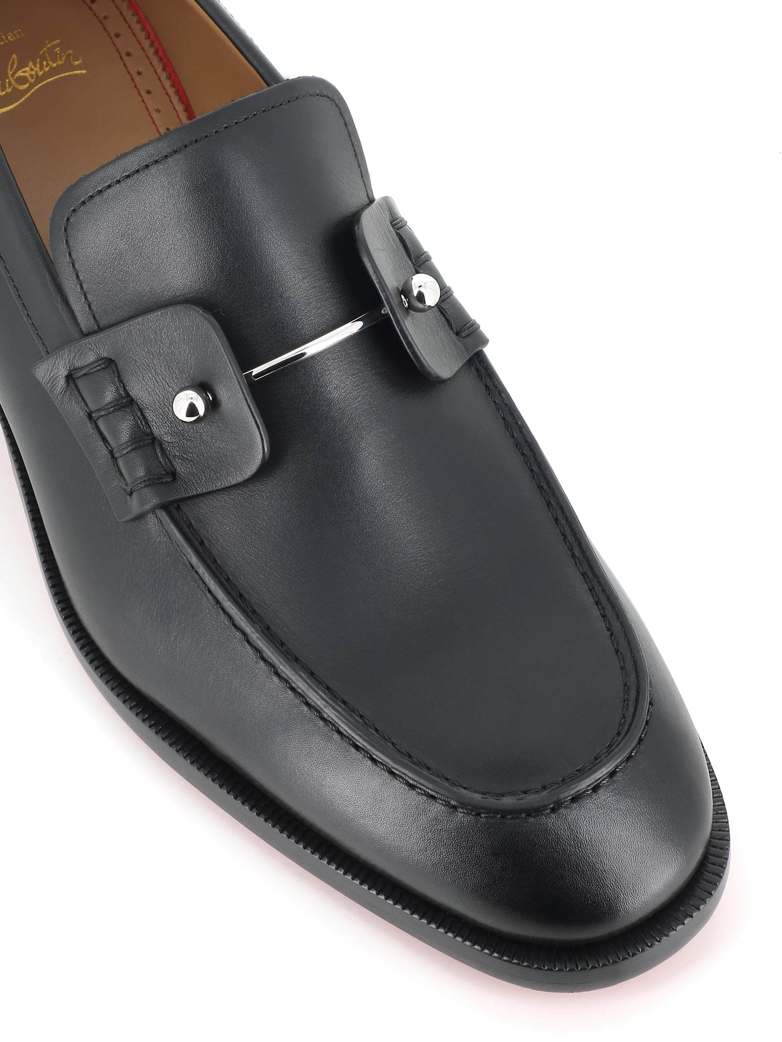 Christian Louboutin Loafer Chambelimoc Flat In Black
