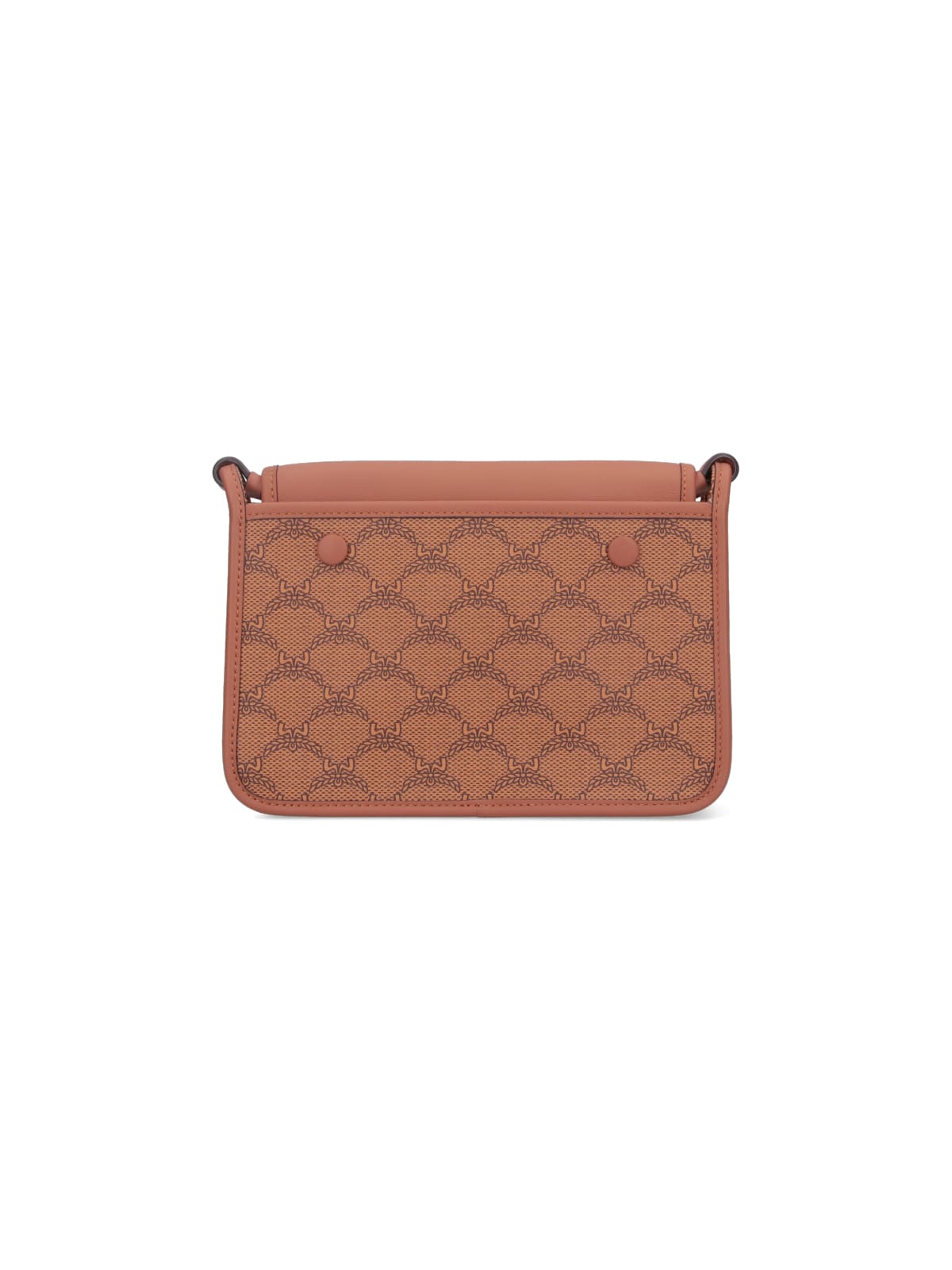 Shop Mcm Himmel Shoulder Bag In Brown