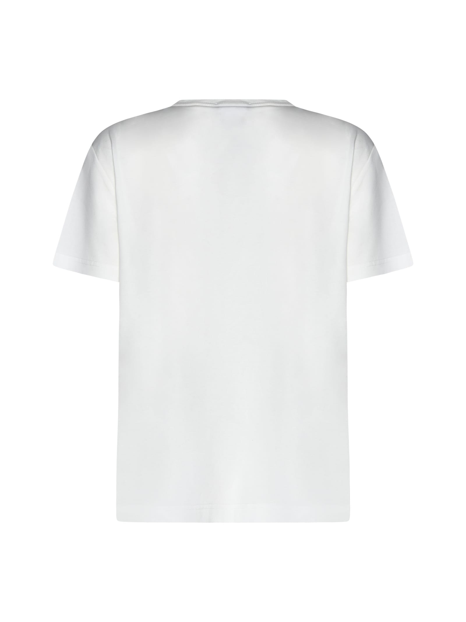 Shop Fabiana Filippi T-shirt In White