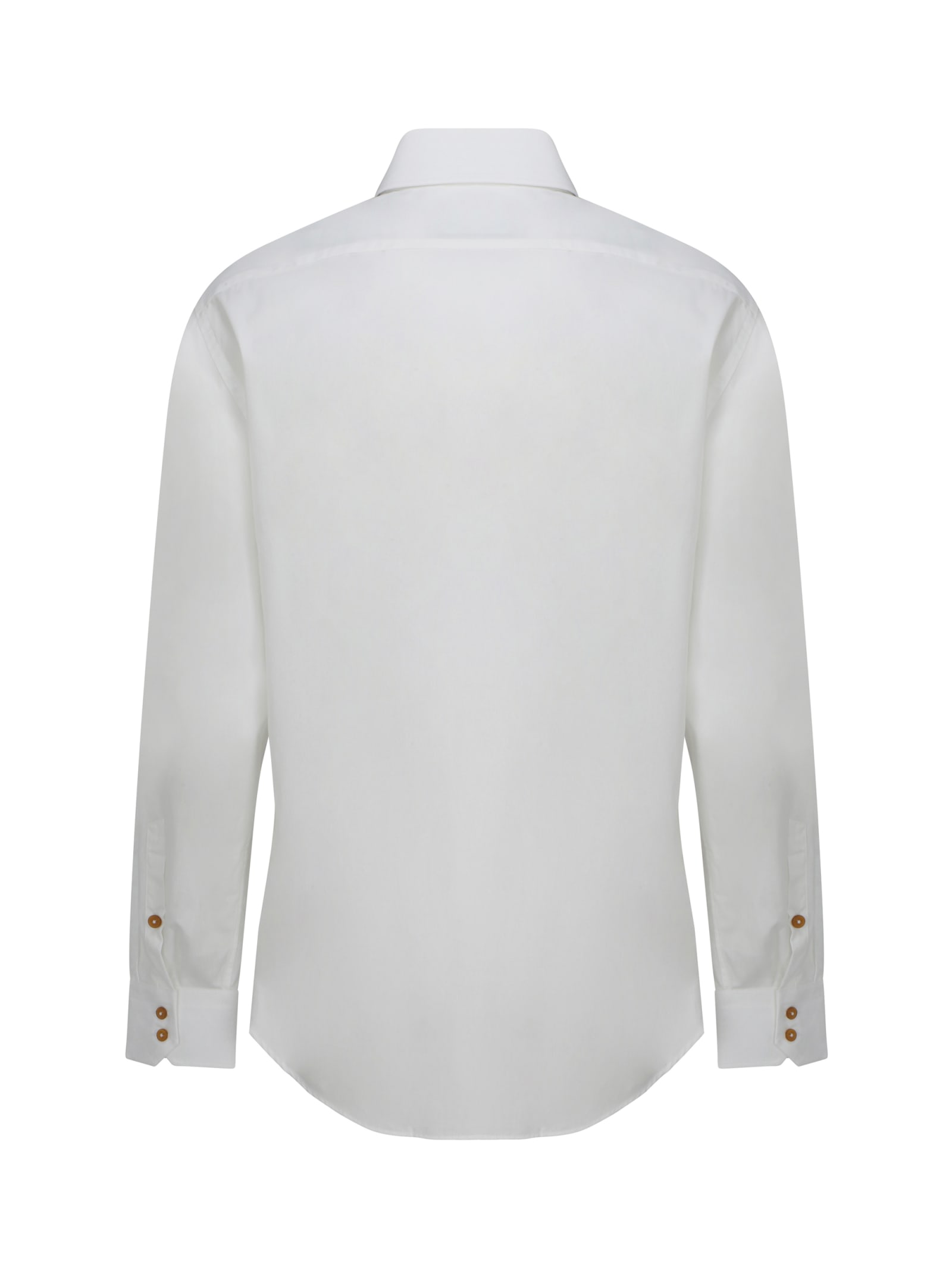 Shop Vivienne Westwood Ghost Shirt In White