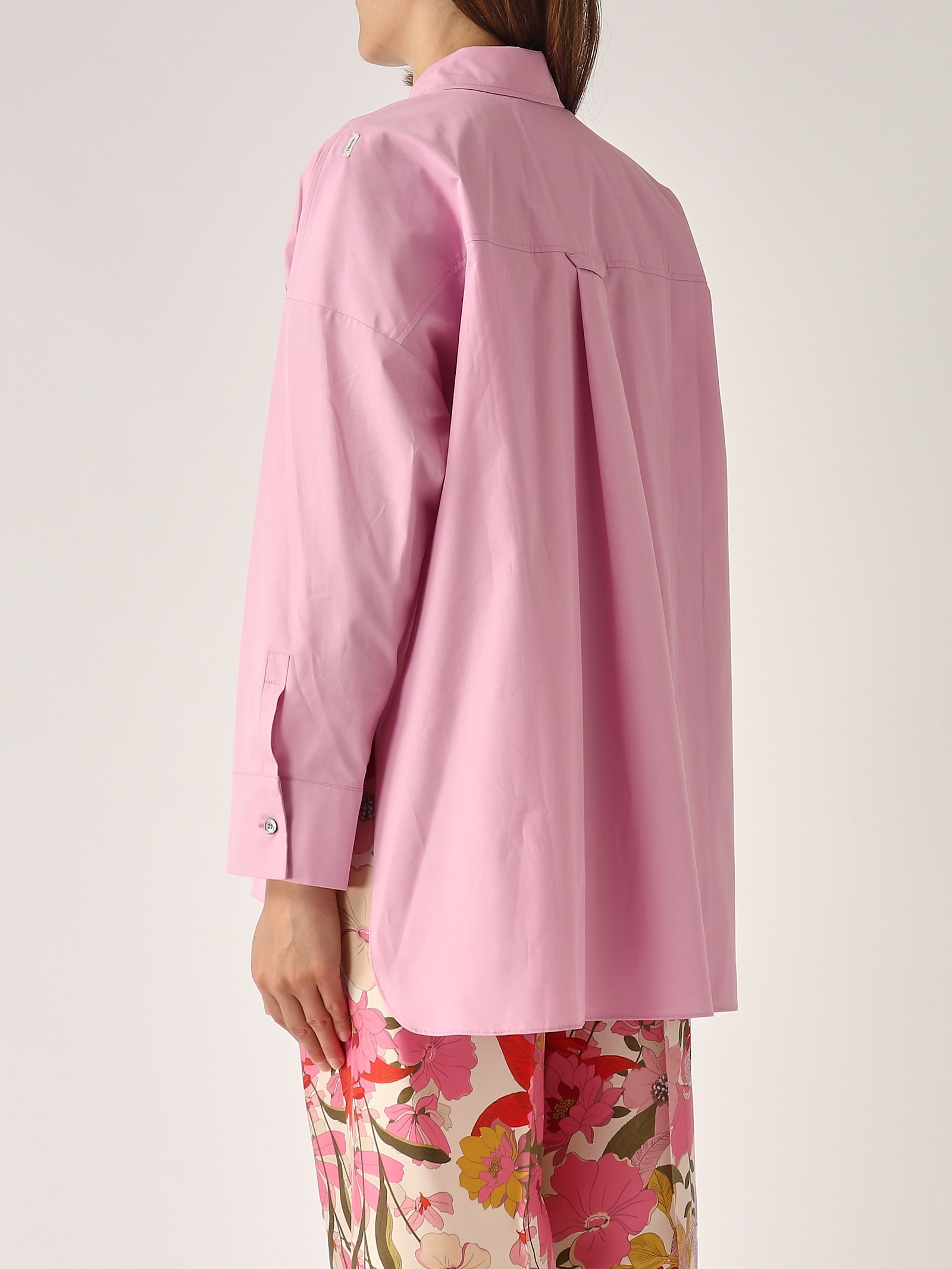 S Max Mara Gerona Blouse In Rosa