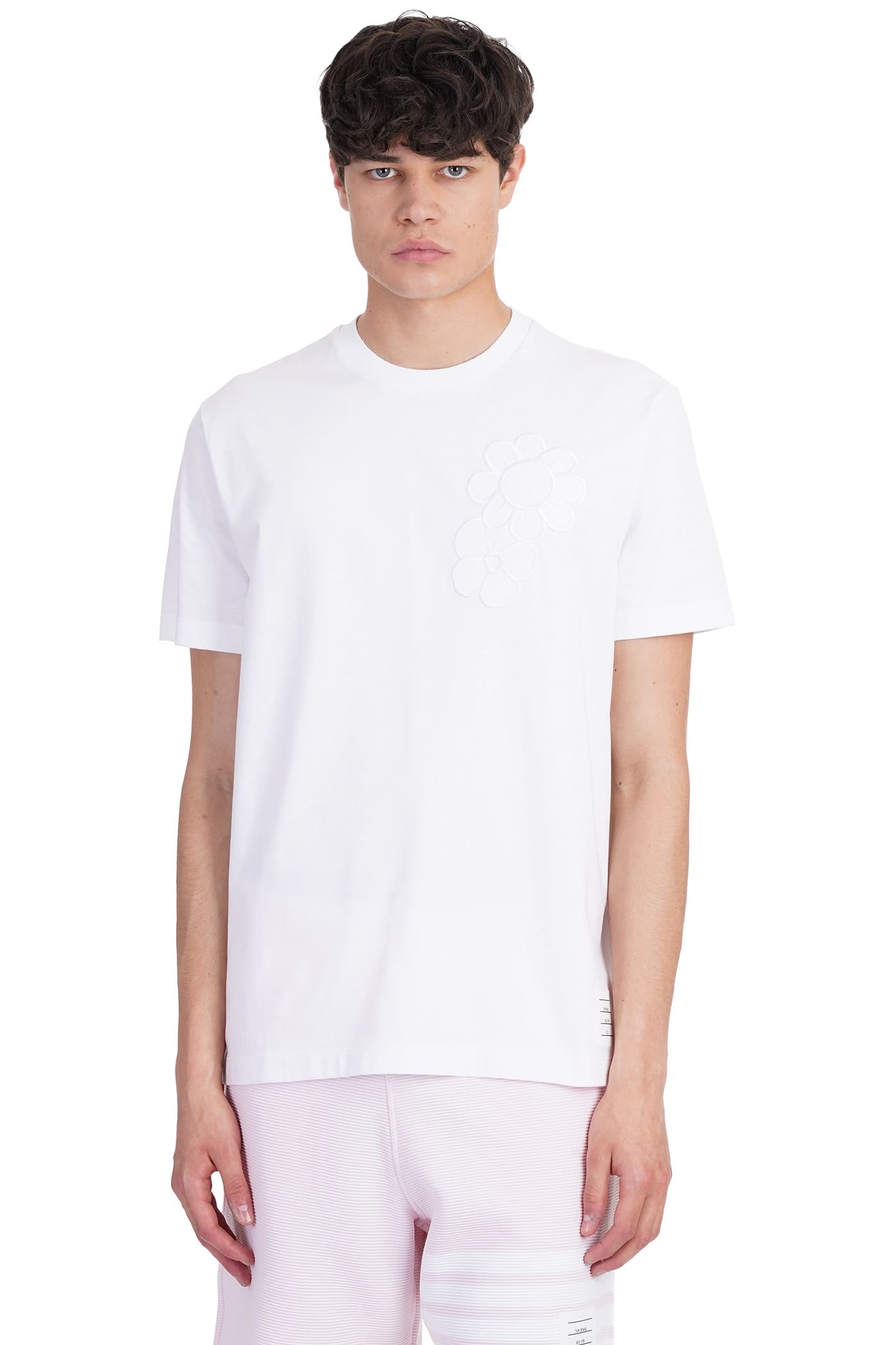 Thom Browne T-shirt In White Cotton