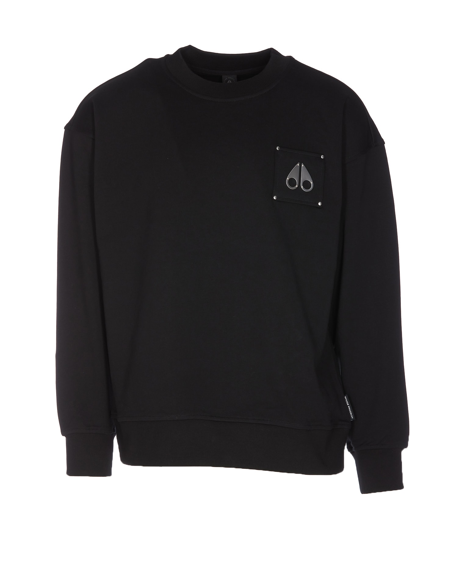 Moose Knuckles Brooklyn Sweatshirt In Black