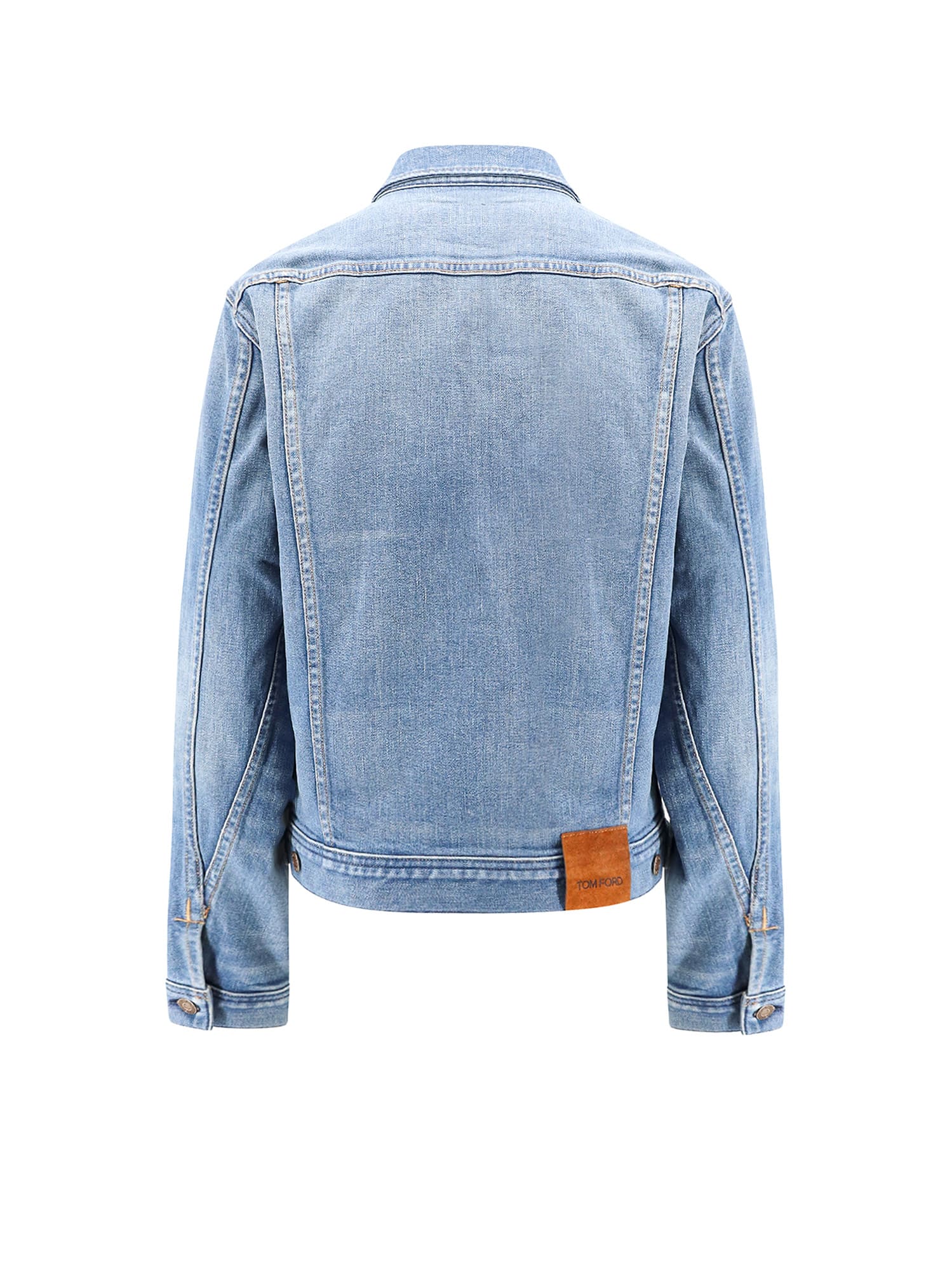 Shop Tom Ford Jacket In Blue