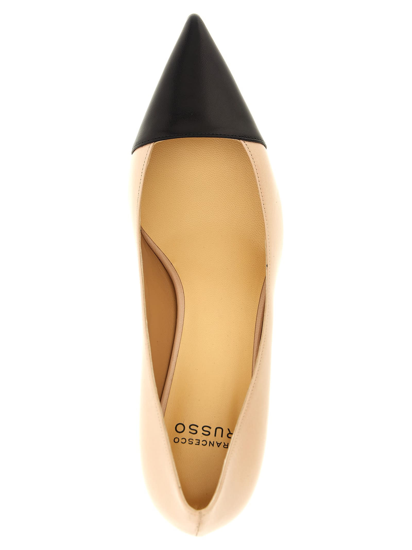 Francesco Russo Leather Pumps In Pink