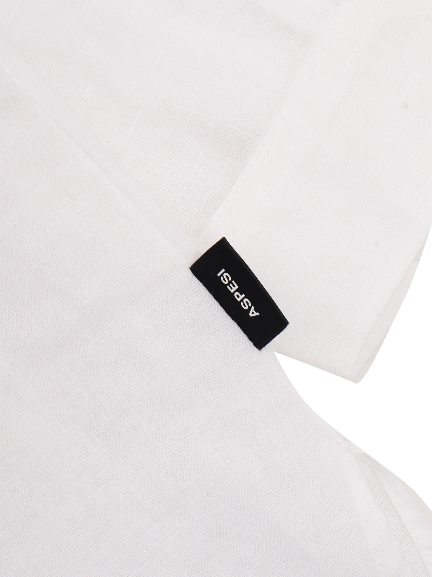 Aspesi Basic White Shirt In White