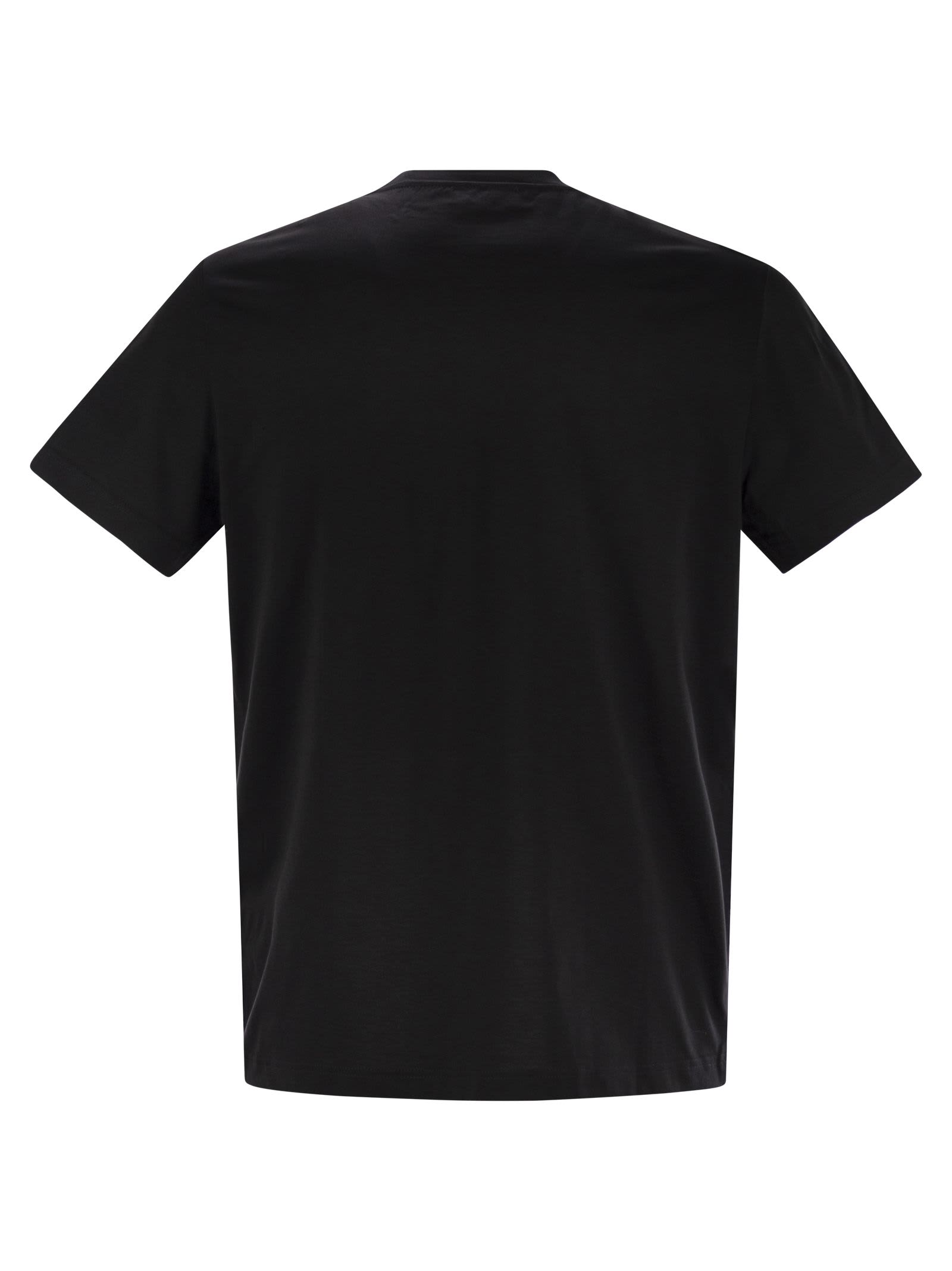 Dondup T-shirt With Logo In Black
