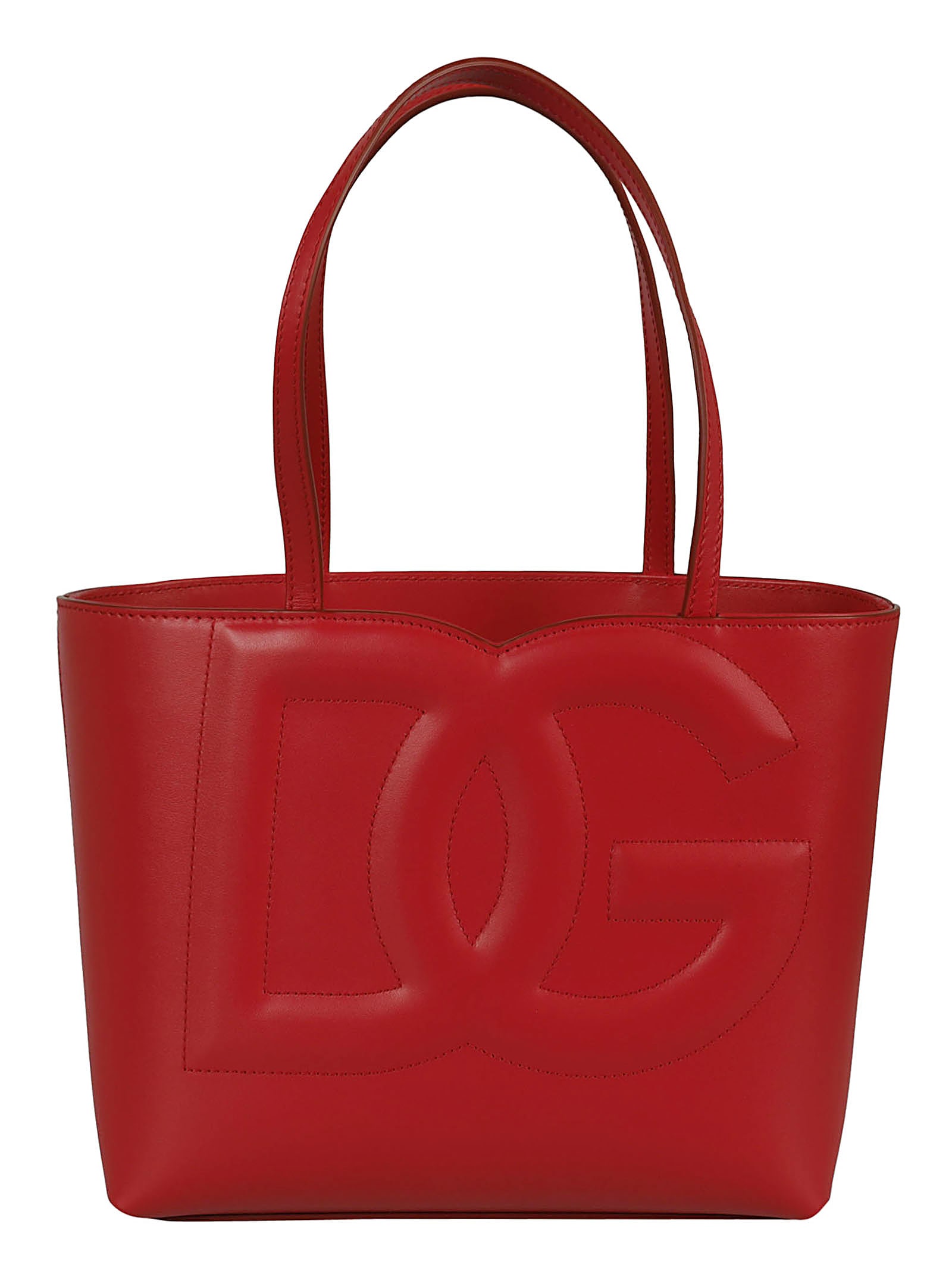 Dolce & Gabbana Logo Embossed Shopper Bag