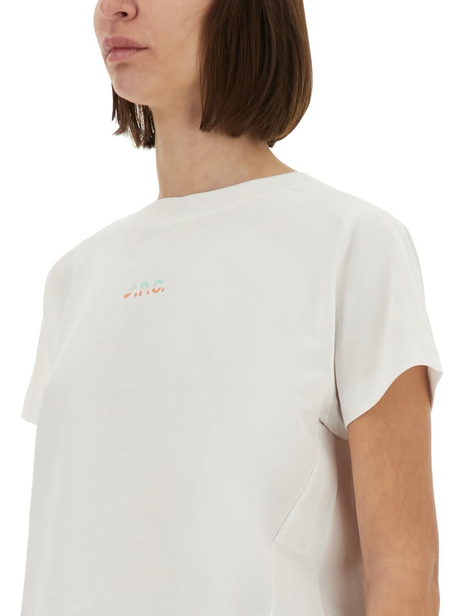 Asics Cloud T-shirt In White