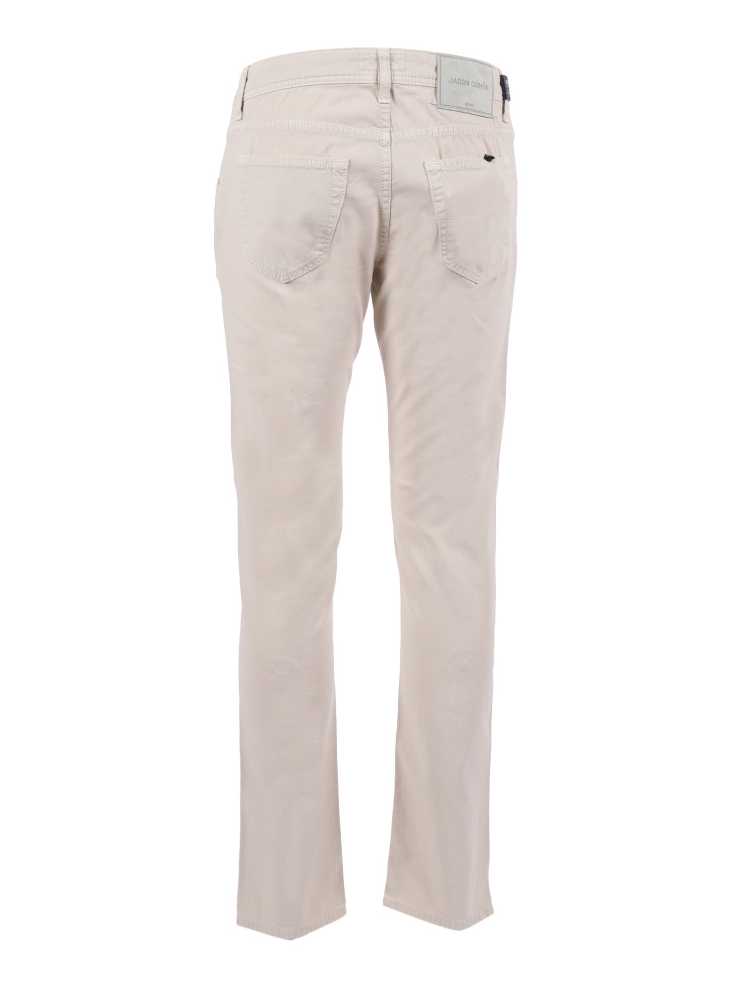 Jacob Cohen 5 Pockets Slim Fit Pants In Neutral