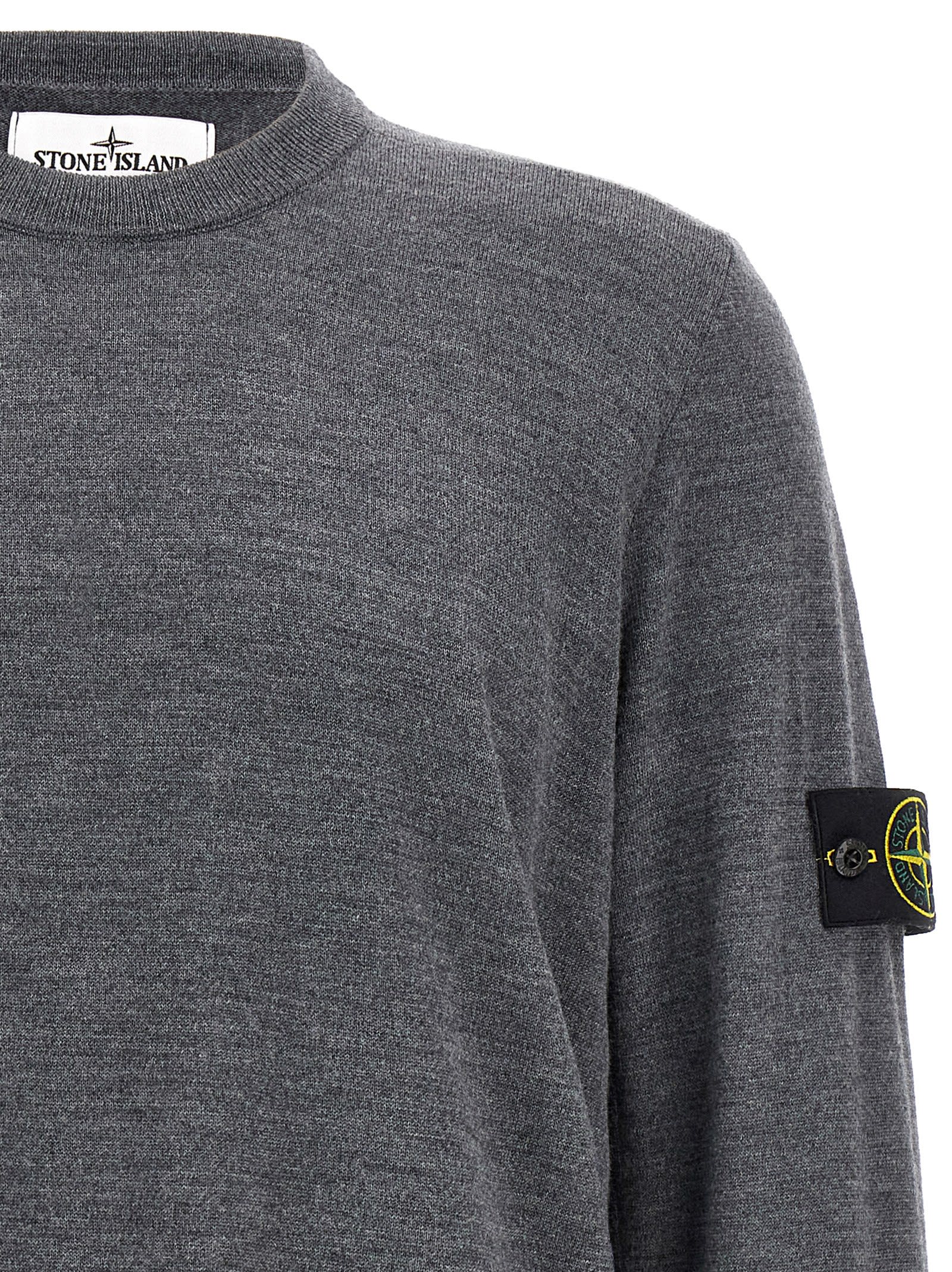 Shop Stone Island Rws Sweater In Gray