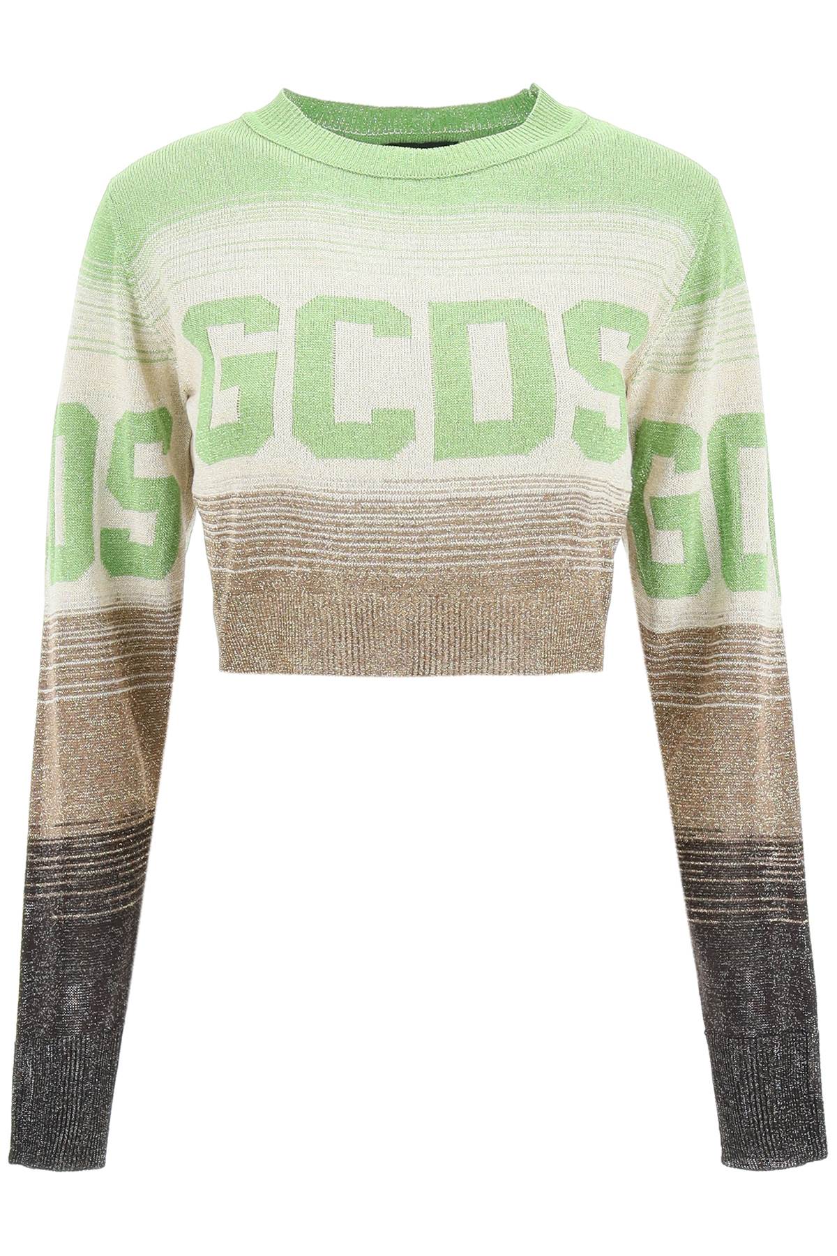 GCDS Lurex And Logoed Pullover