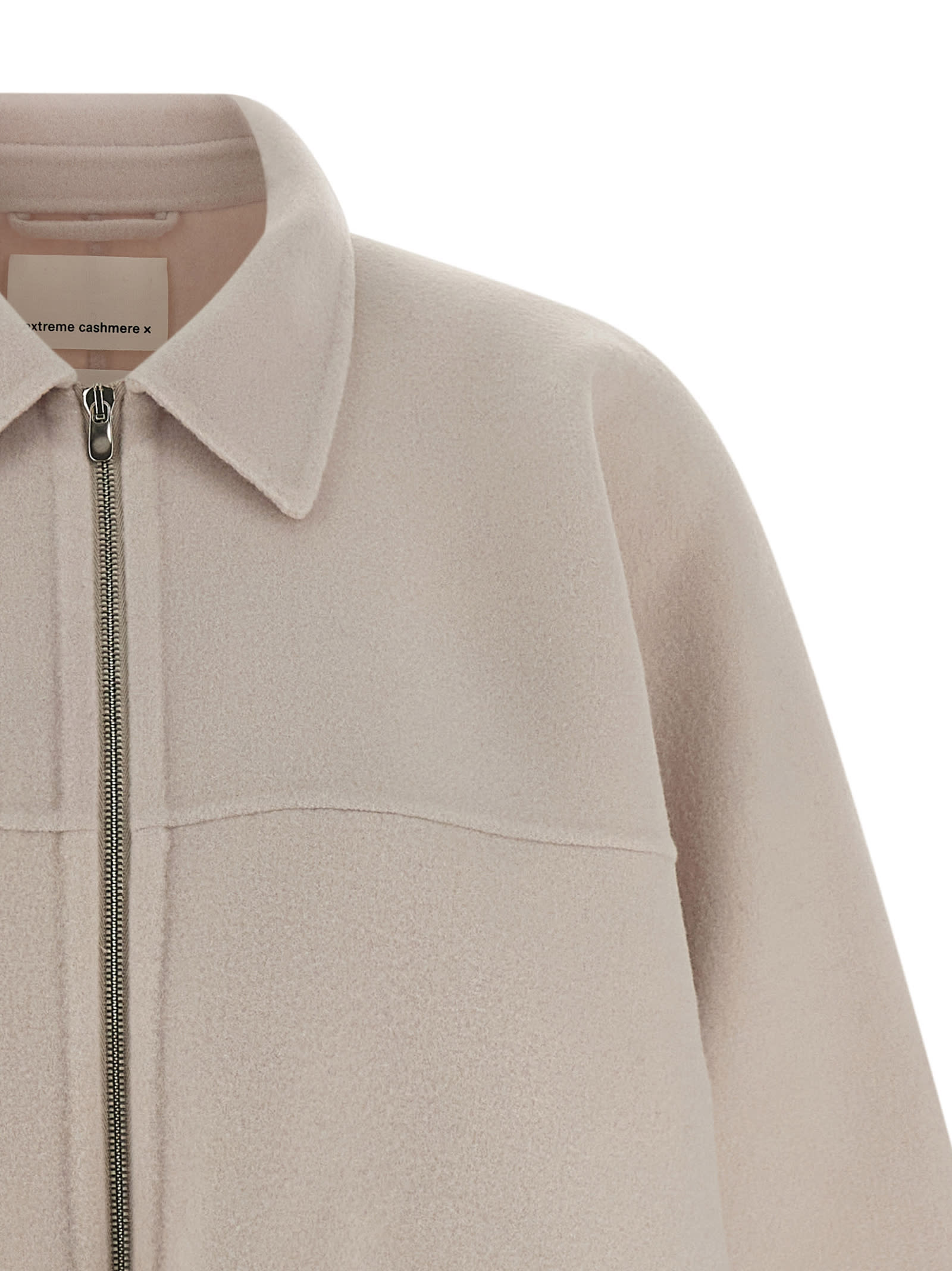 Extreme Cashmere Zip-fastening Jacket In Neutral