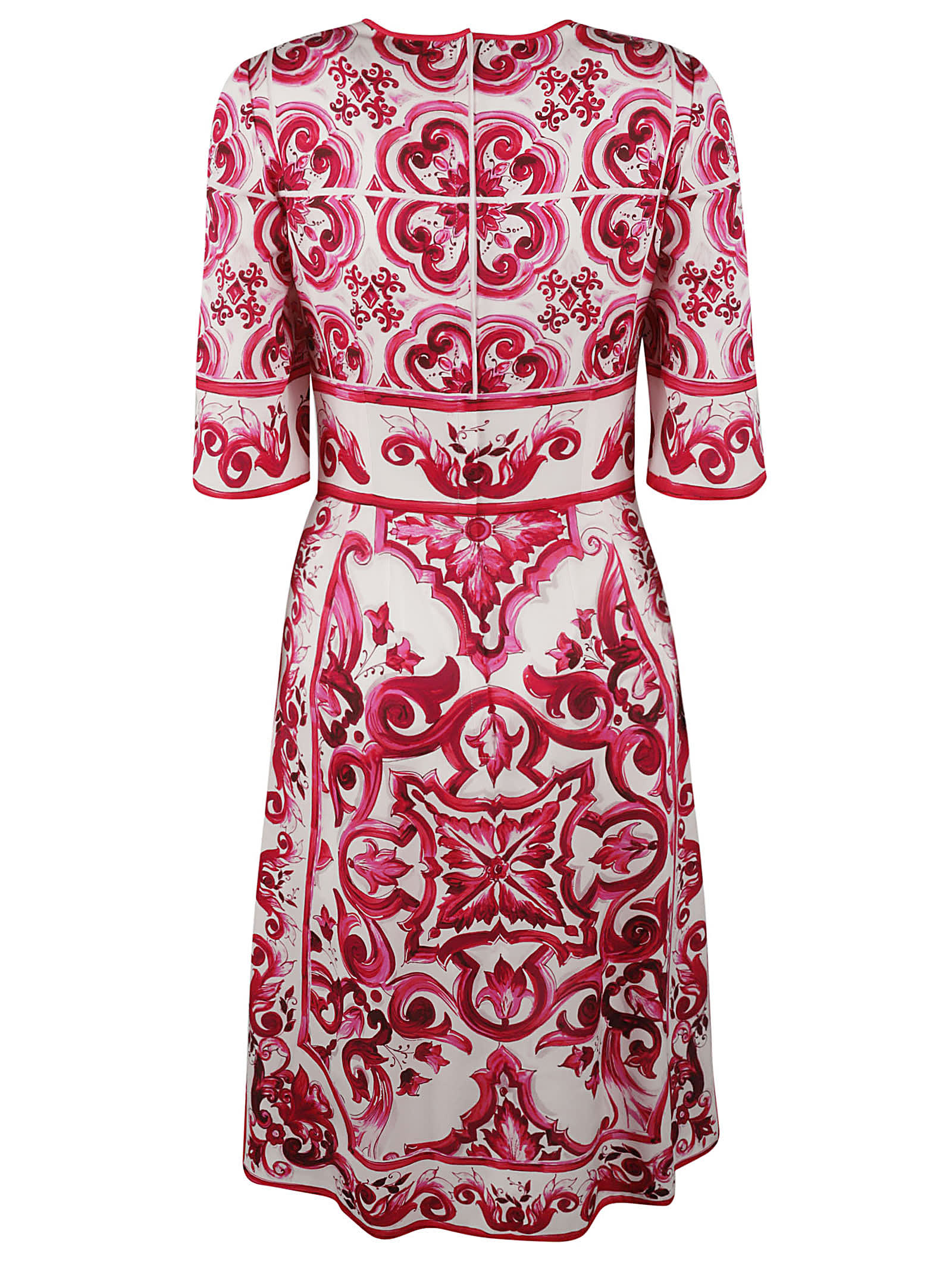Dolce & Gabbana Printed Mid-length Dress