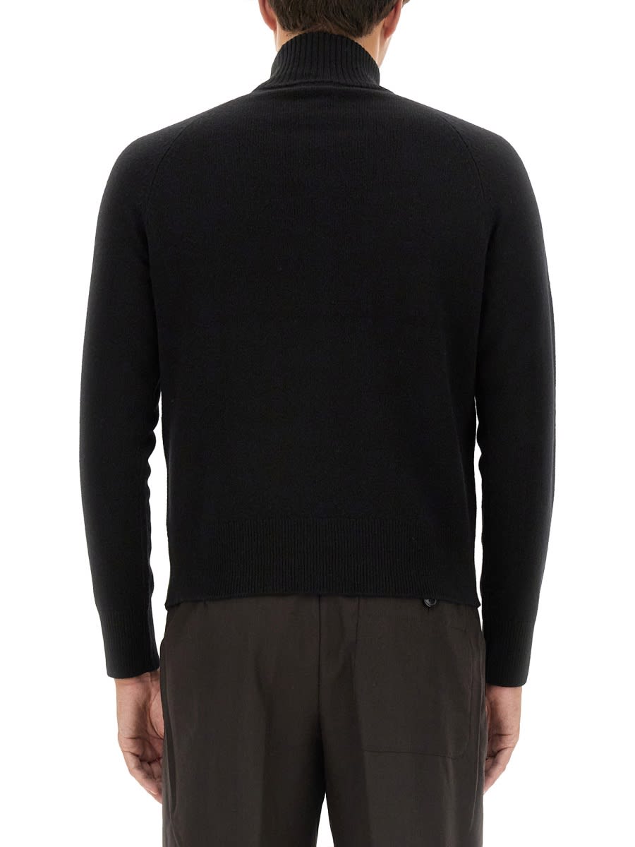 Shop Dries Van Noten Mutated Shirt In Black