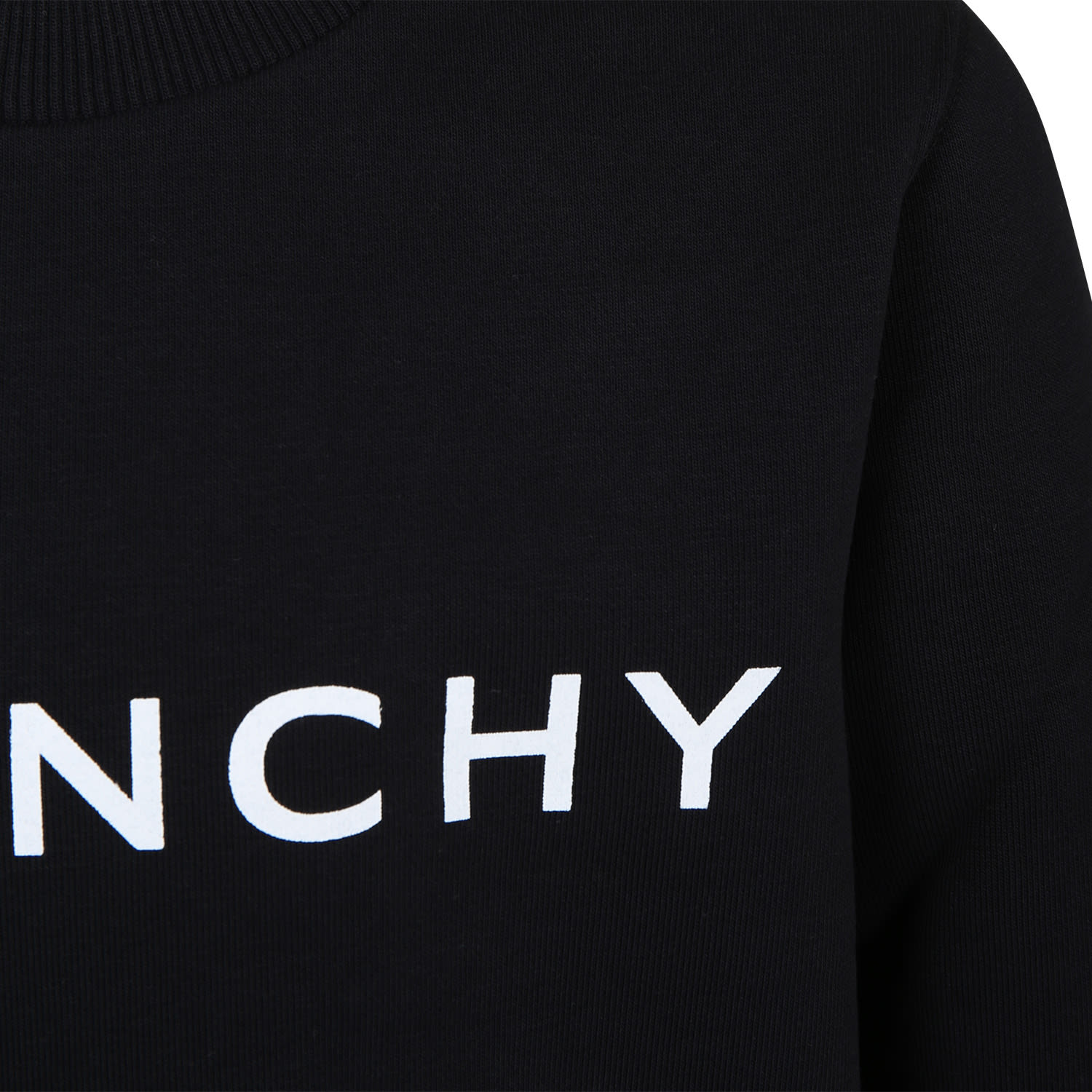 Shop Givenchy Black Sweatshirt For Boy With Logo