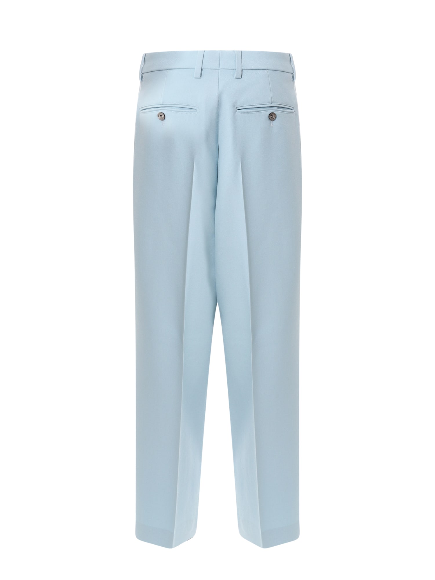 Shop Ami Alexandre Mattiussi Trouser In Blue