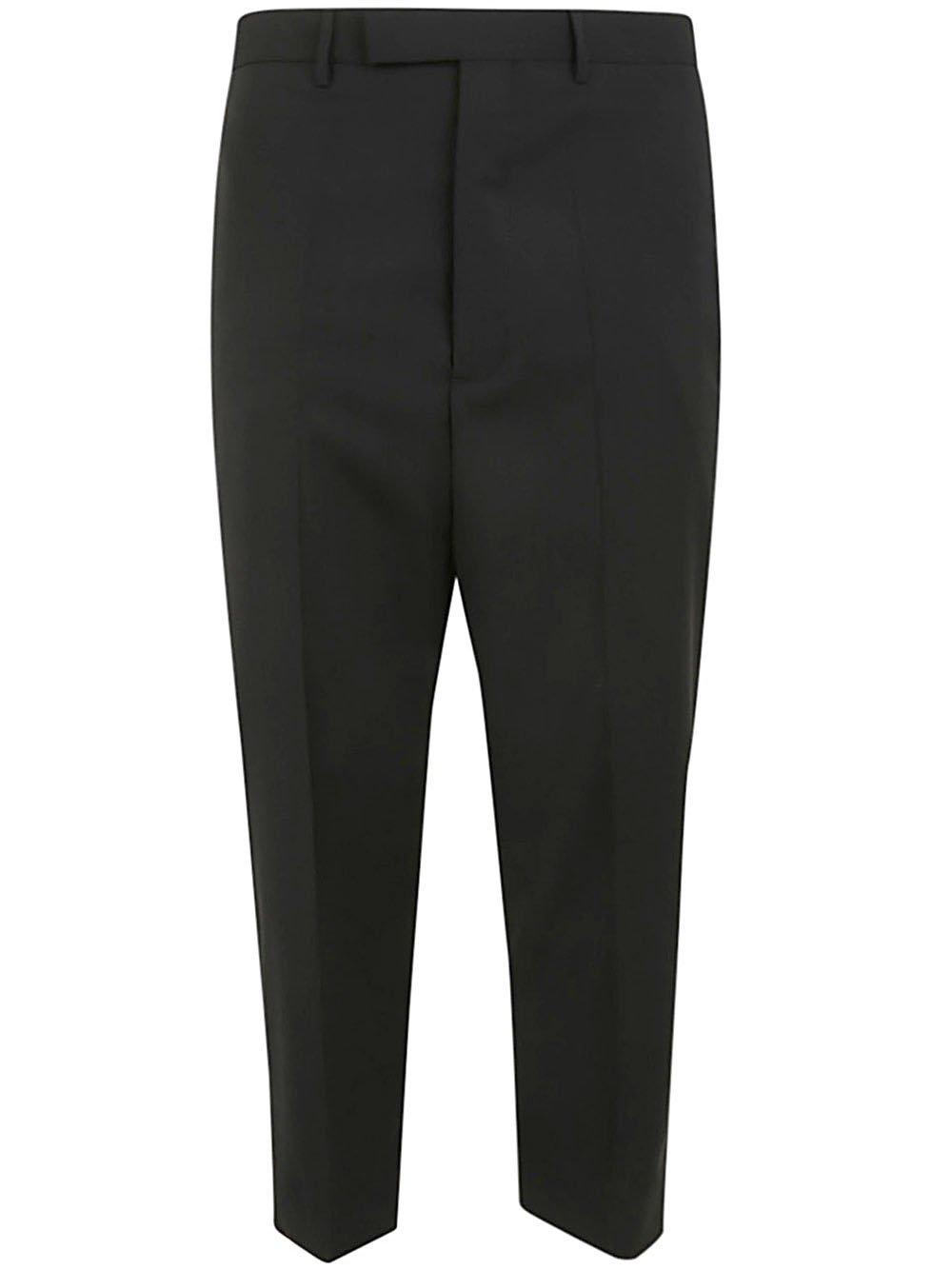 Tapered-leg Cropped Trousers