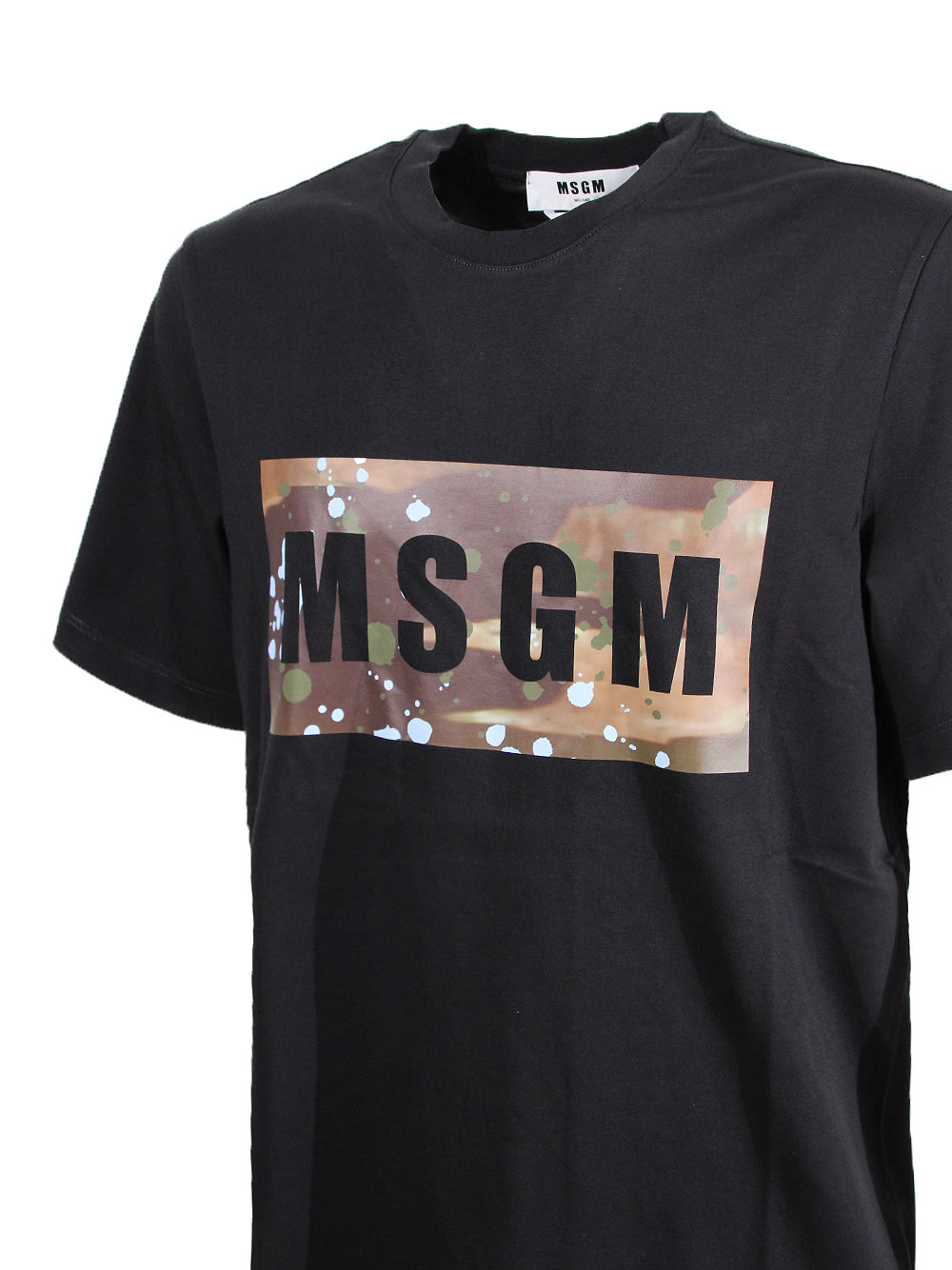 Shop Msgm T-shirt  In Black