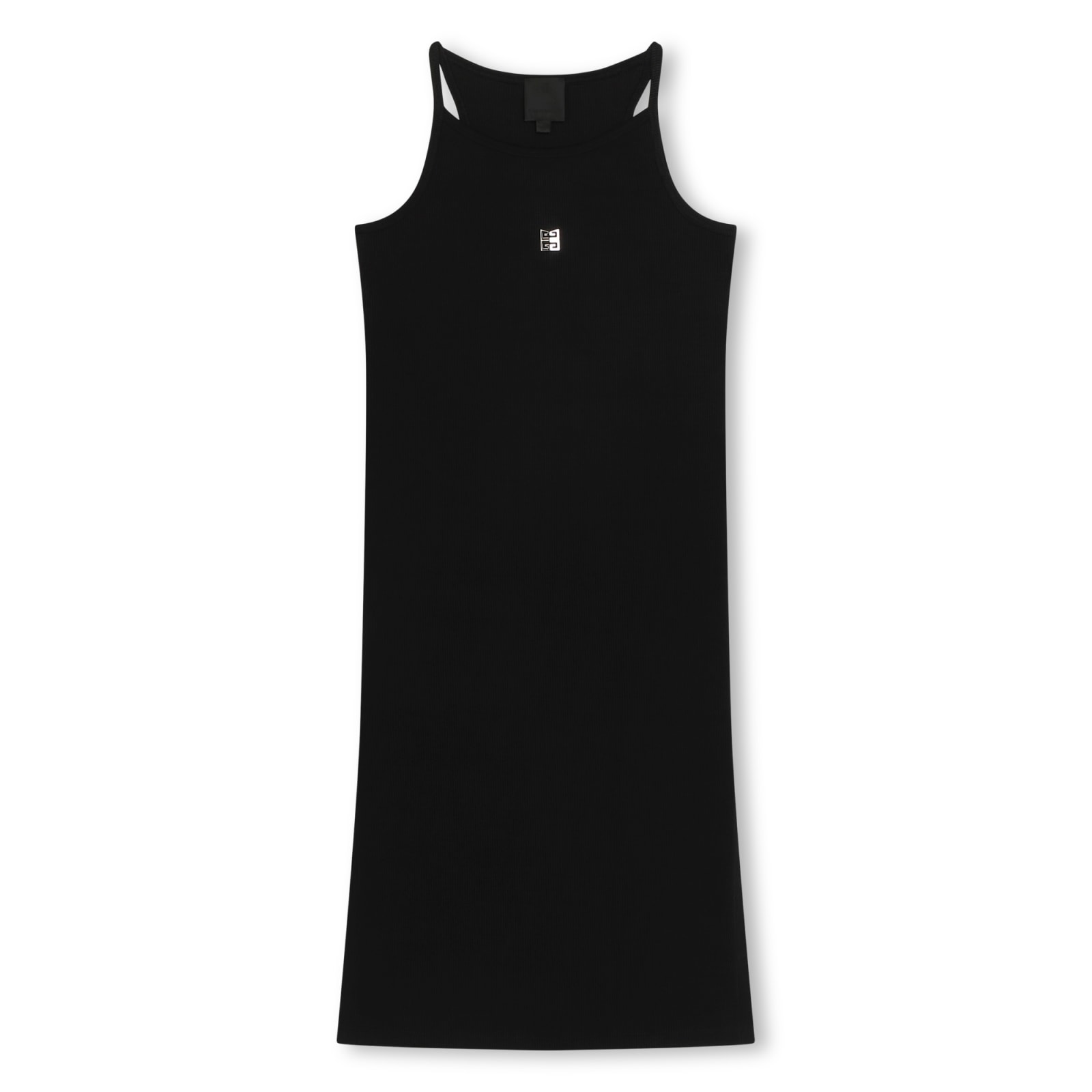 Shop Givenchy Dress With 4g Plate In Black