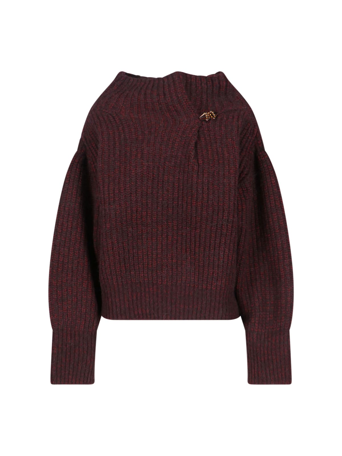 Dries Van Noten Teubina Sweater In Brown