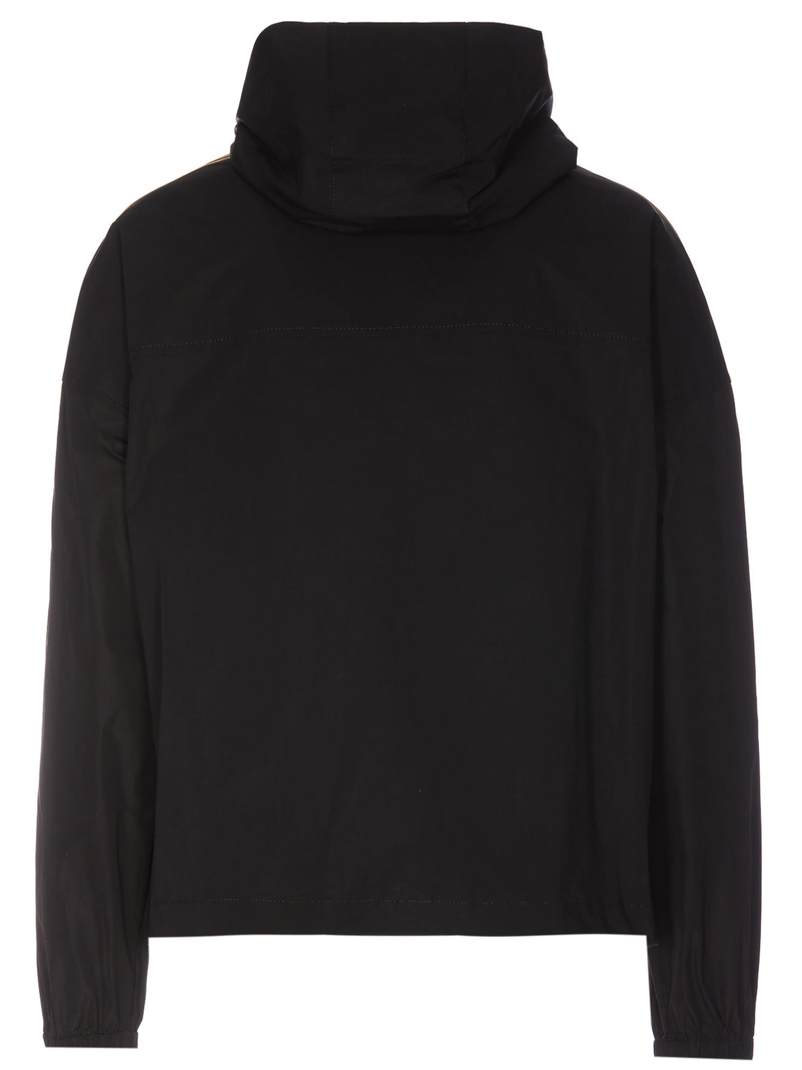 Dsquared2 Lightweight Jacket With Contrasting Panels In Black