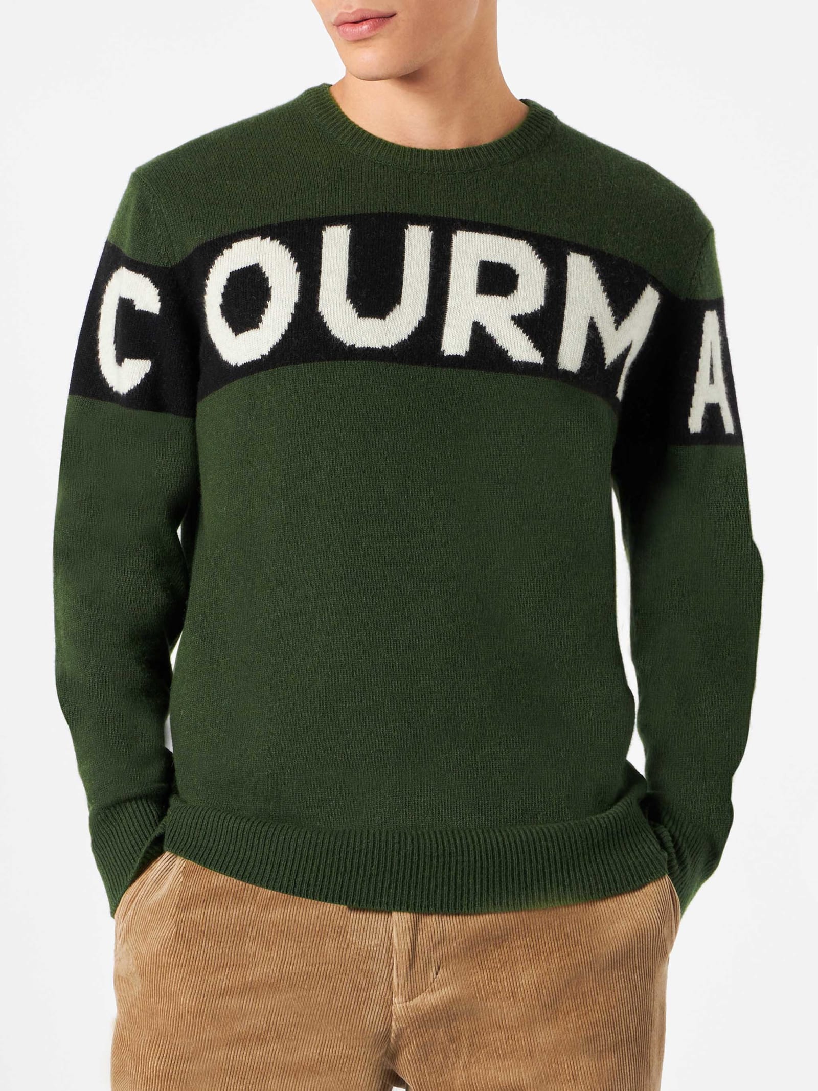 MC2 Saint Barth Courma Blended Cashmere Man Sweater