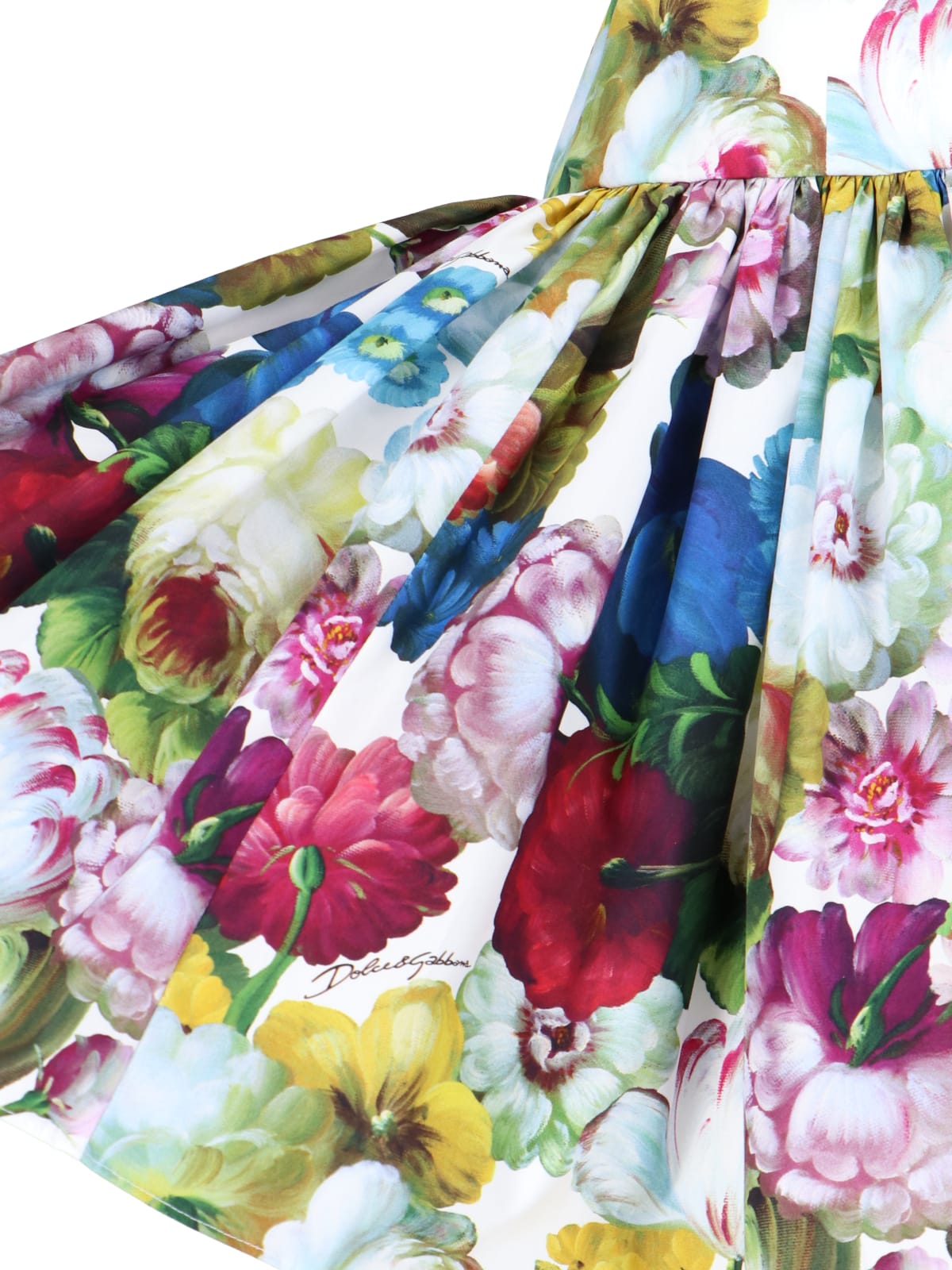 Shop Dolce & Gabbana Mini Pleated Skirt In Multicolor