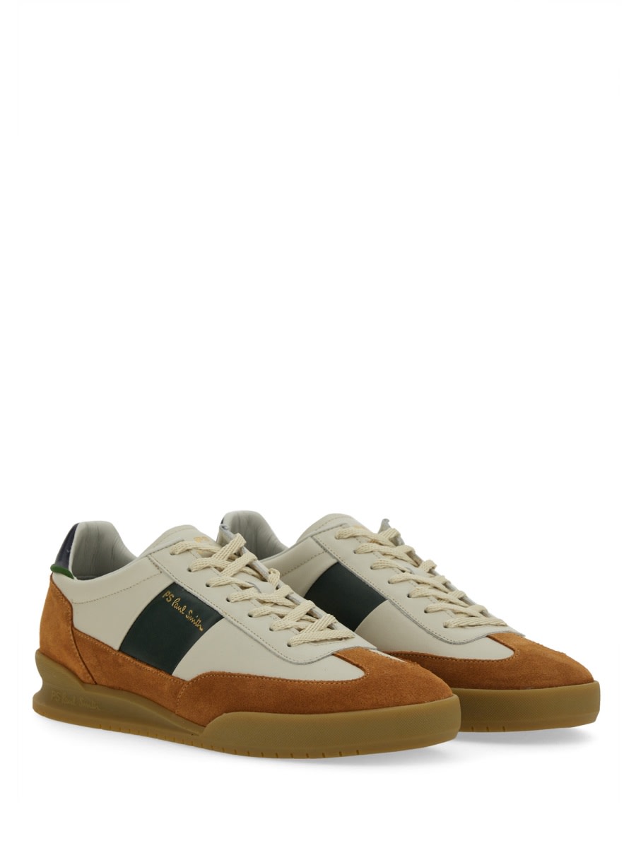 Ps By Paul Smith Dover Colour-block Sneakers In Gray