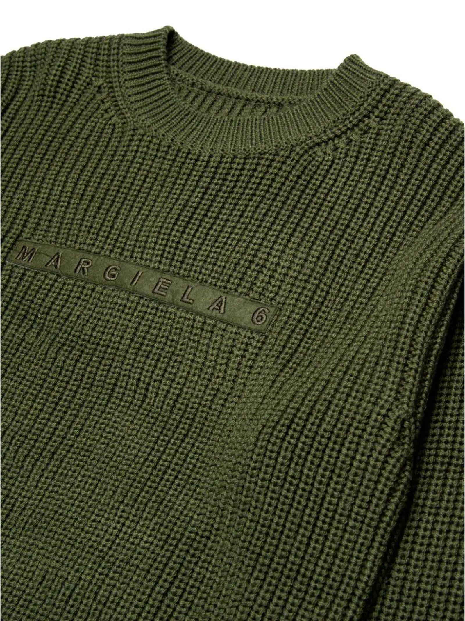 Shop Maison Margiela Sweaters Green