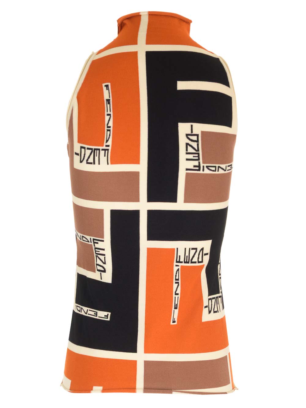 Shop Fendi Top In Multicolor