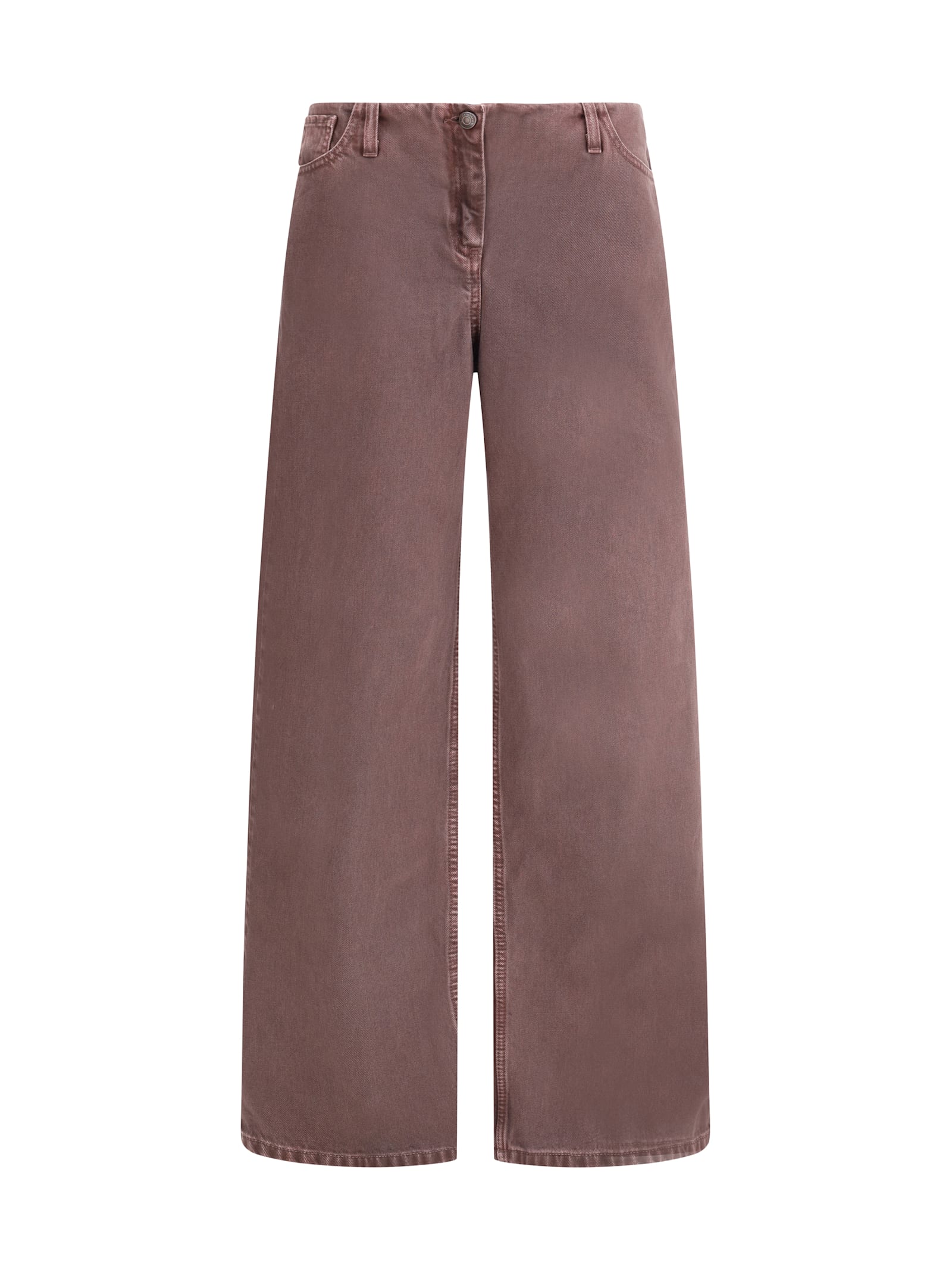 Magda Butrym Low Waist Wide Leg Jeans