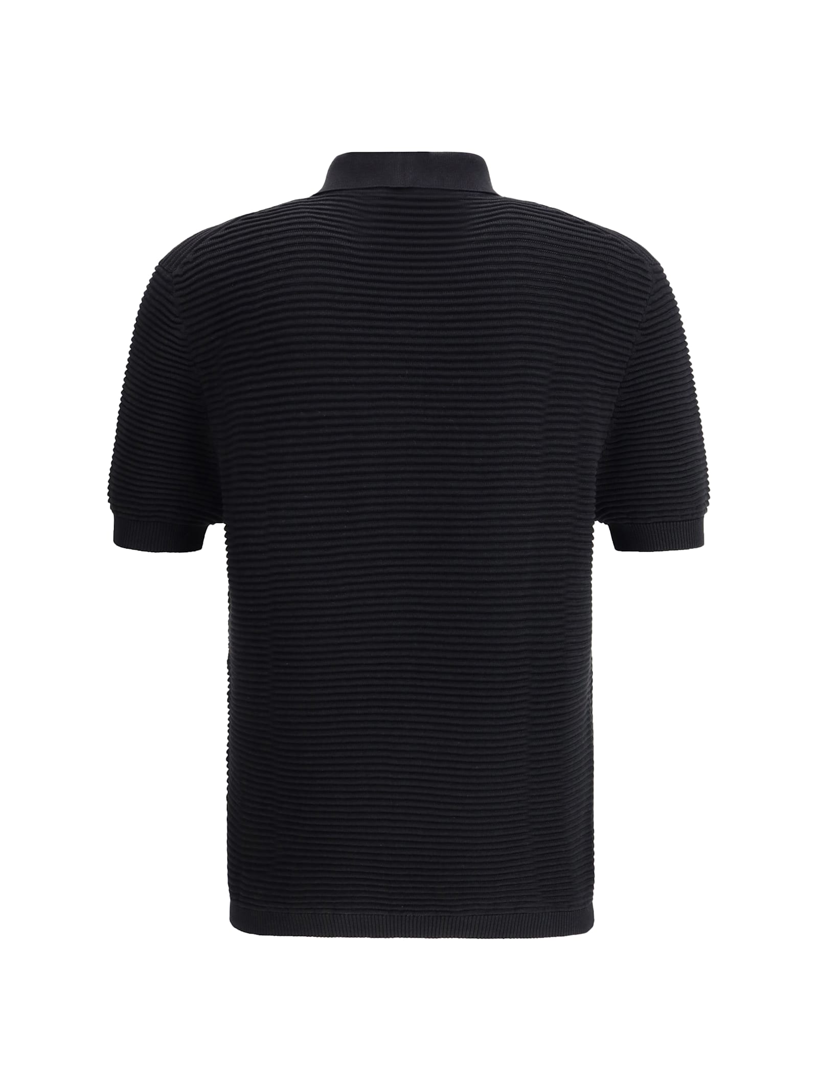 Shop Kiton Silk Polo Shirt