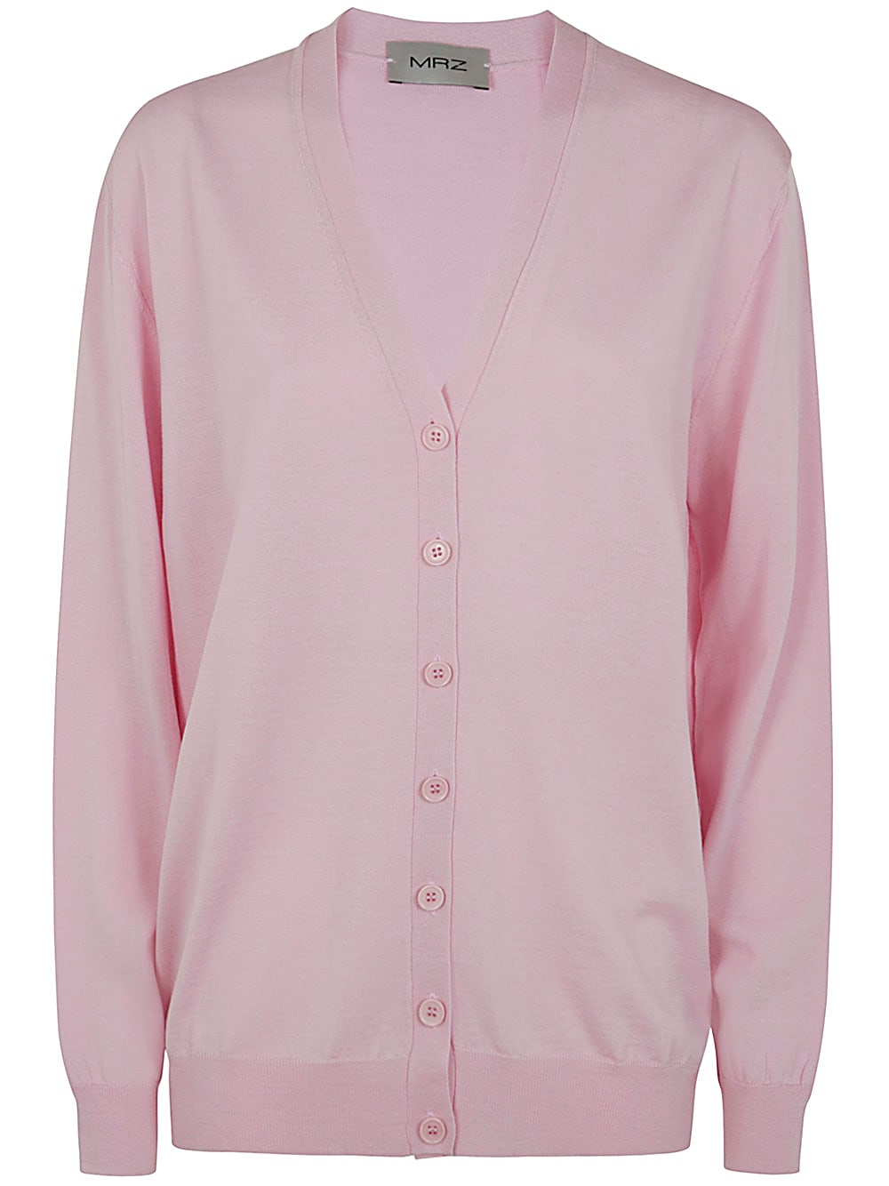 Shop Mrz Cardigan In Pink