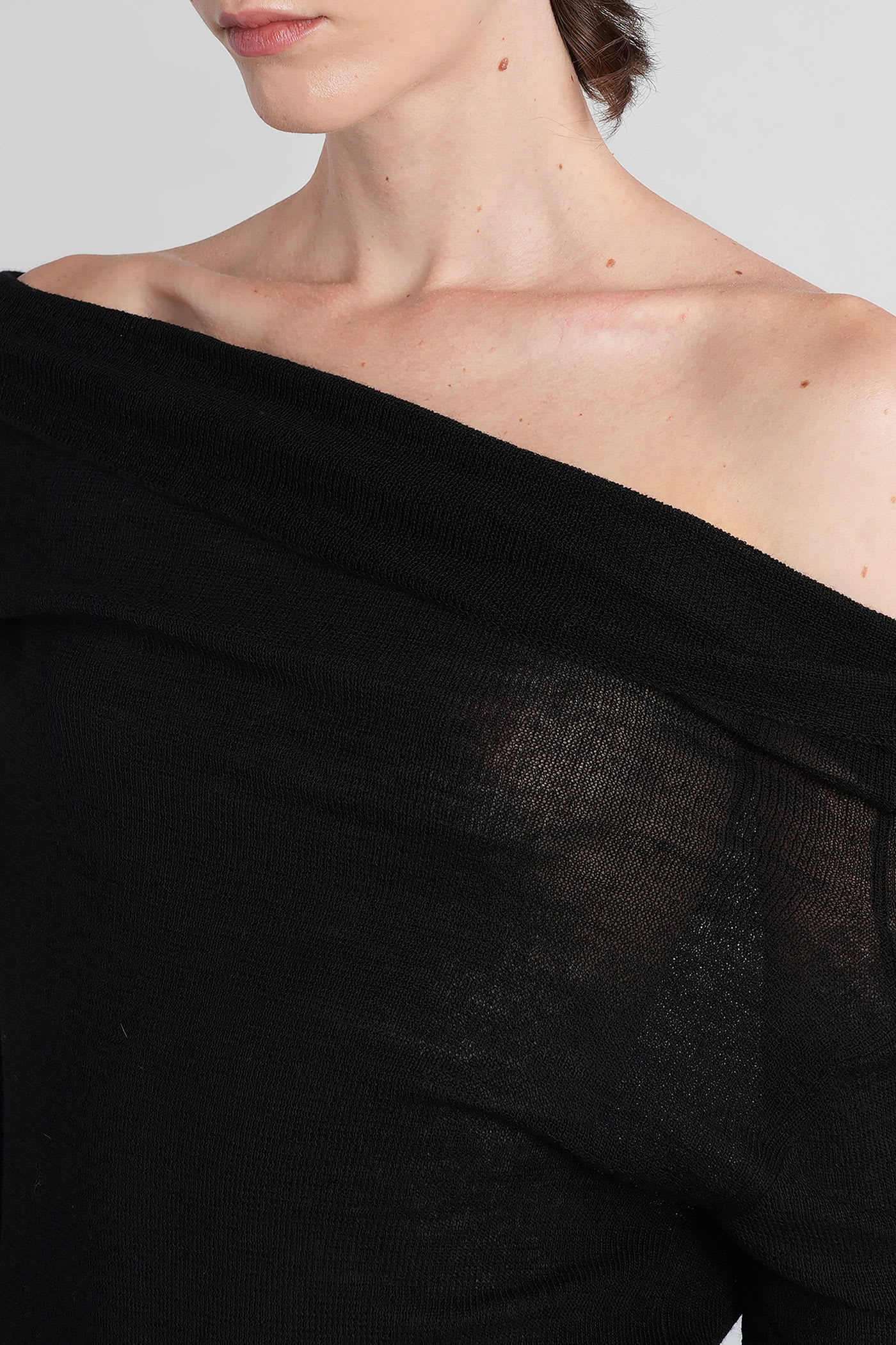 Ann Demeulemeester Barbro In Black Wool In Black