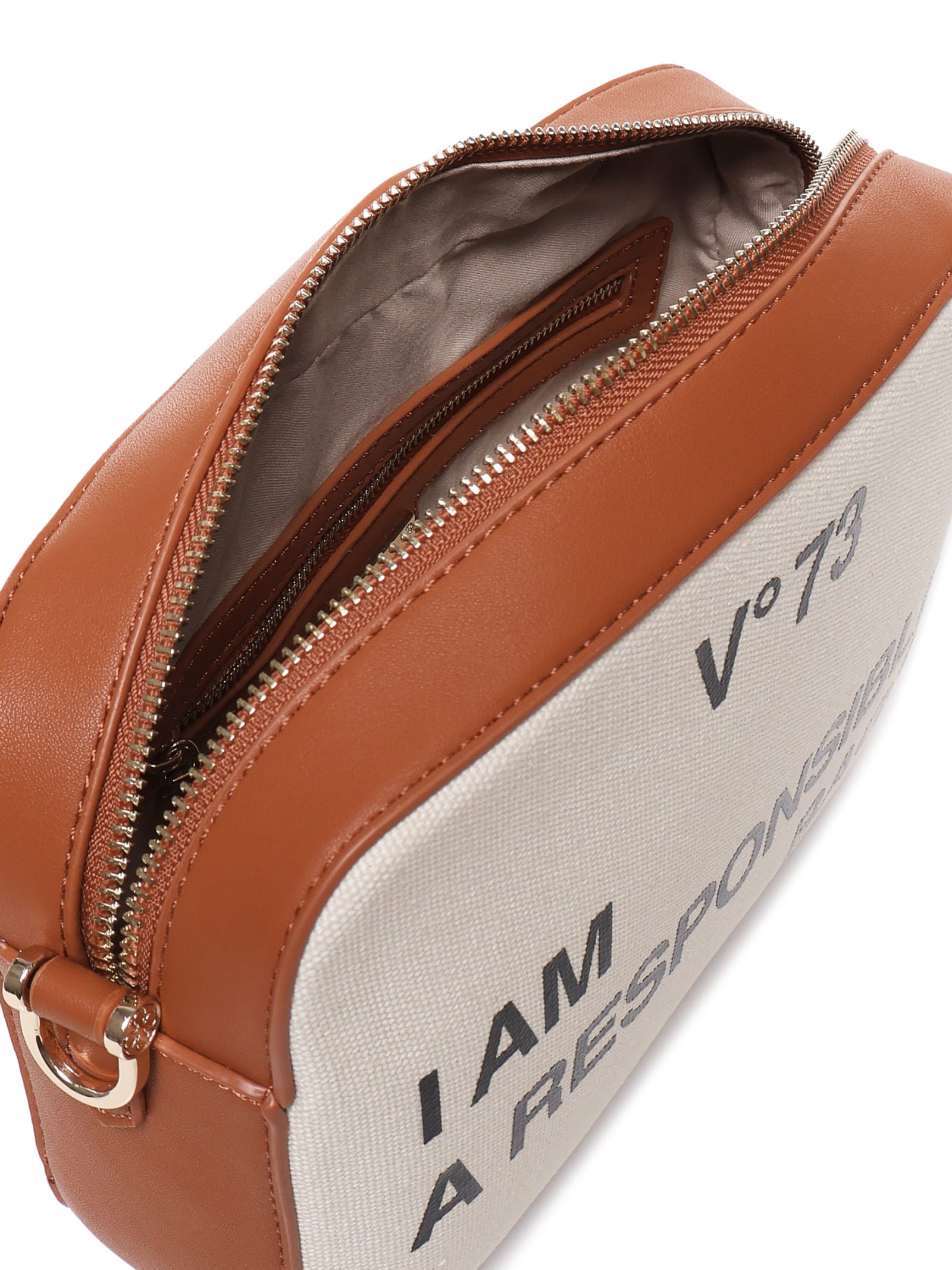 V73 Responsibility Shoulder Bag In Cotton