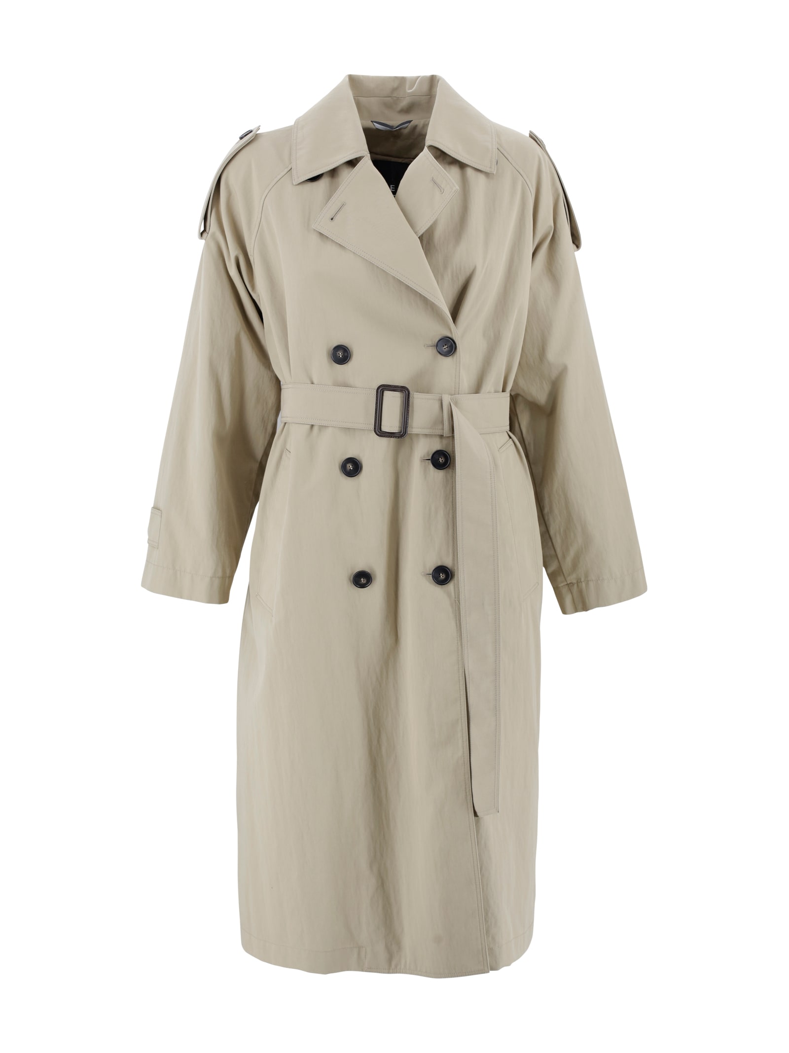 Weekend Max Mara Raincoat In Gray