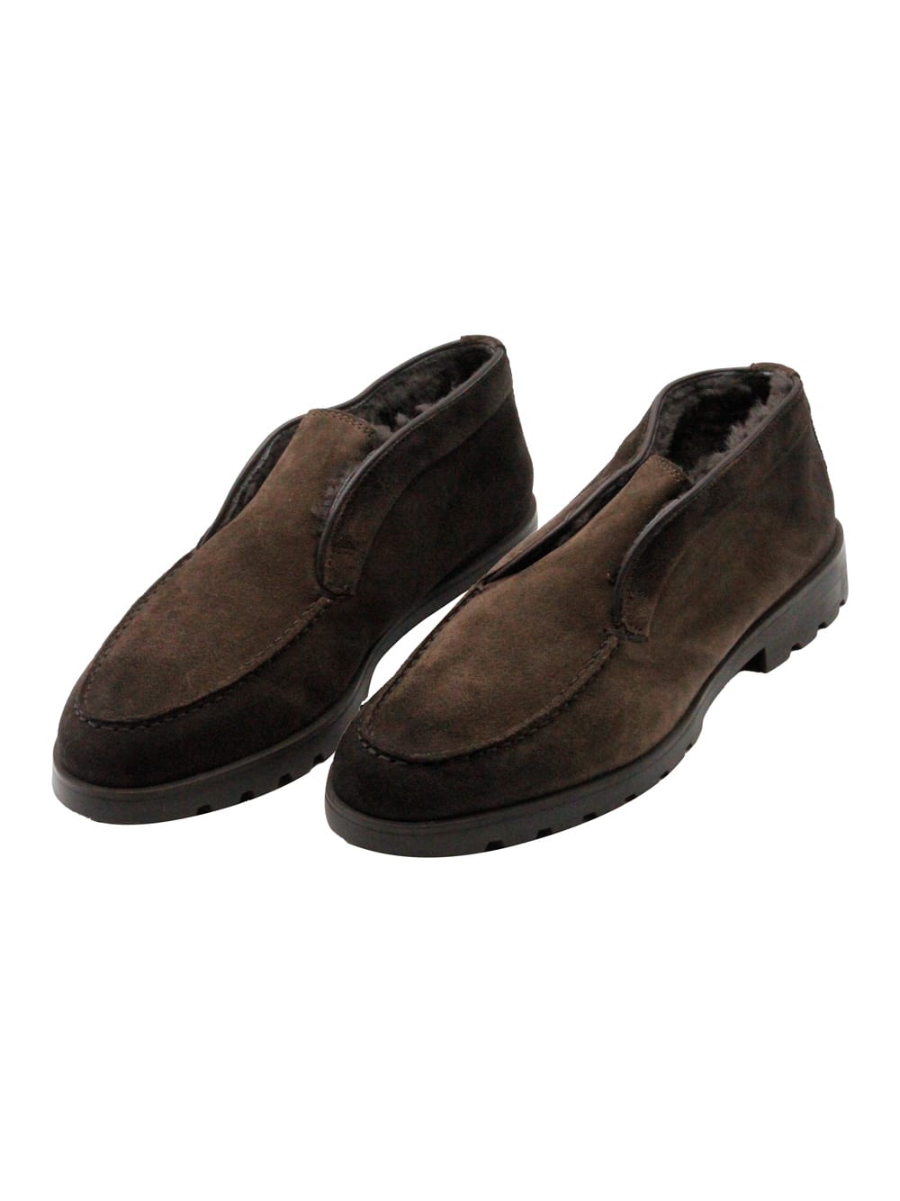 Santoni Laced Shoes In Multi