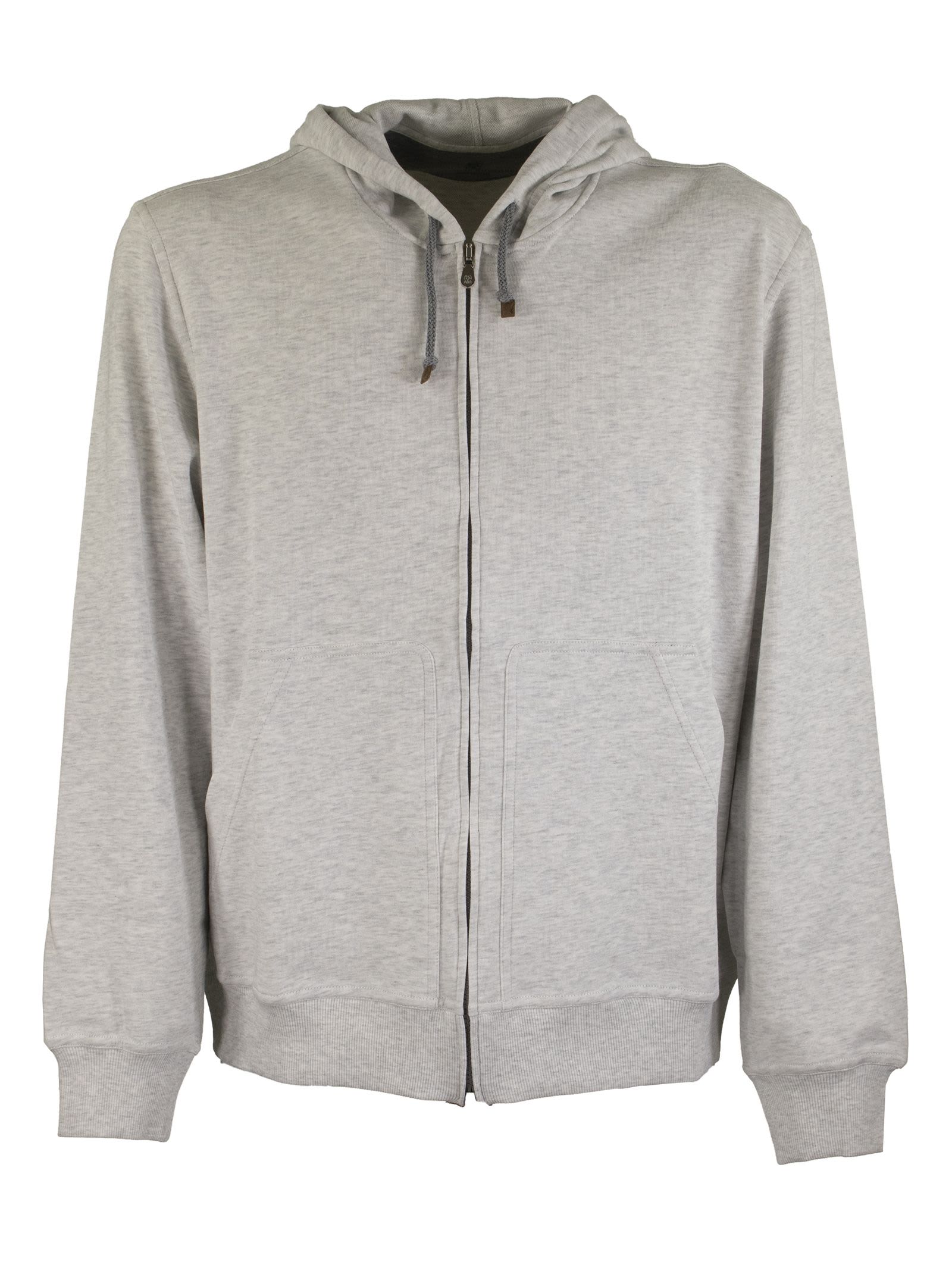 Brunello Cucinelli Cotton Interlock Zip-front Hooded Sweatshirt