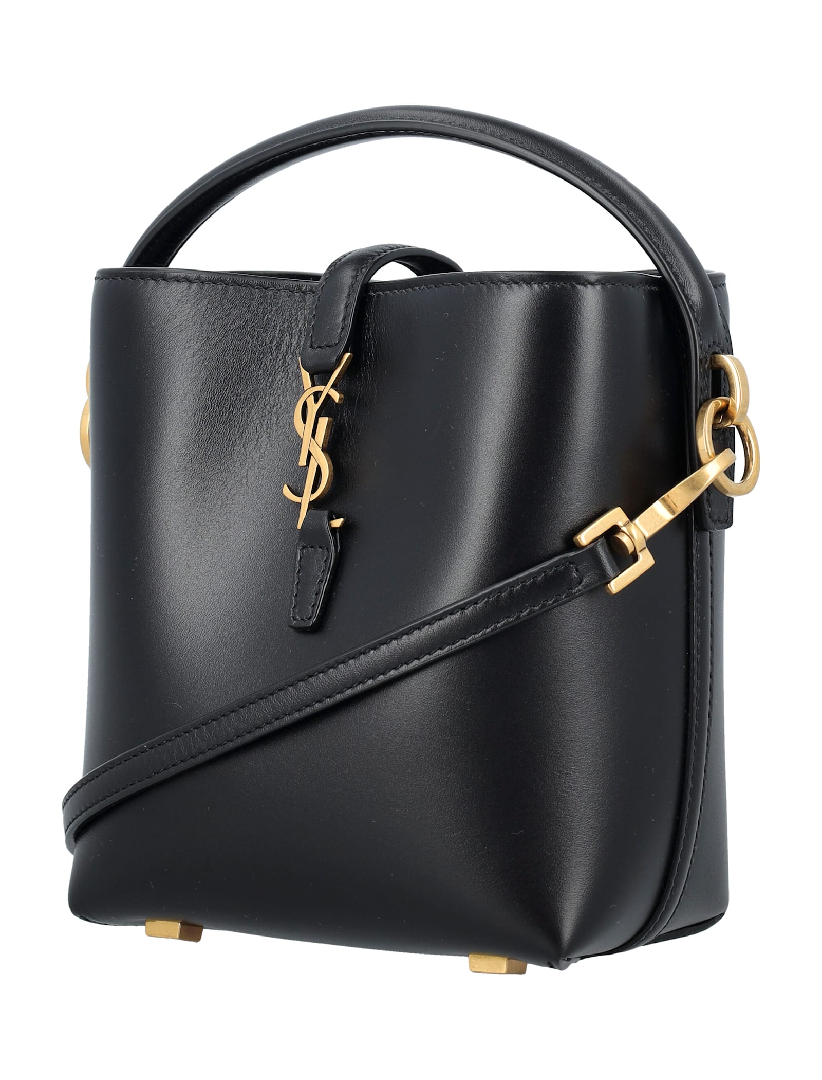 Saint Laurent Le 37 Mini Bag In Black