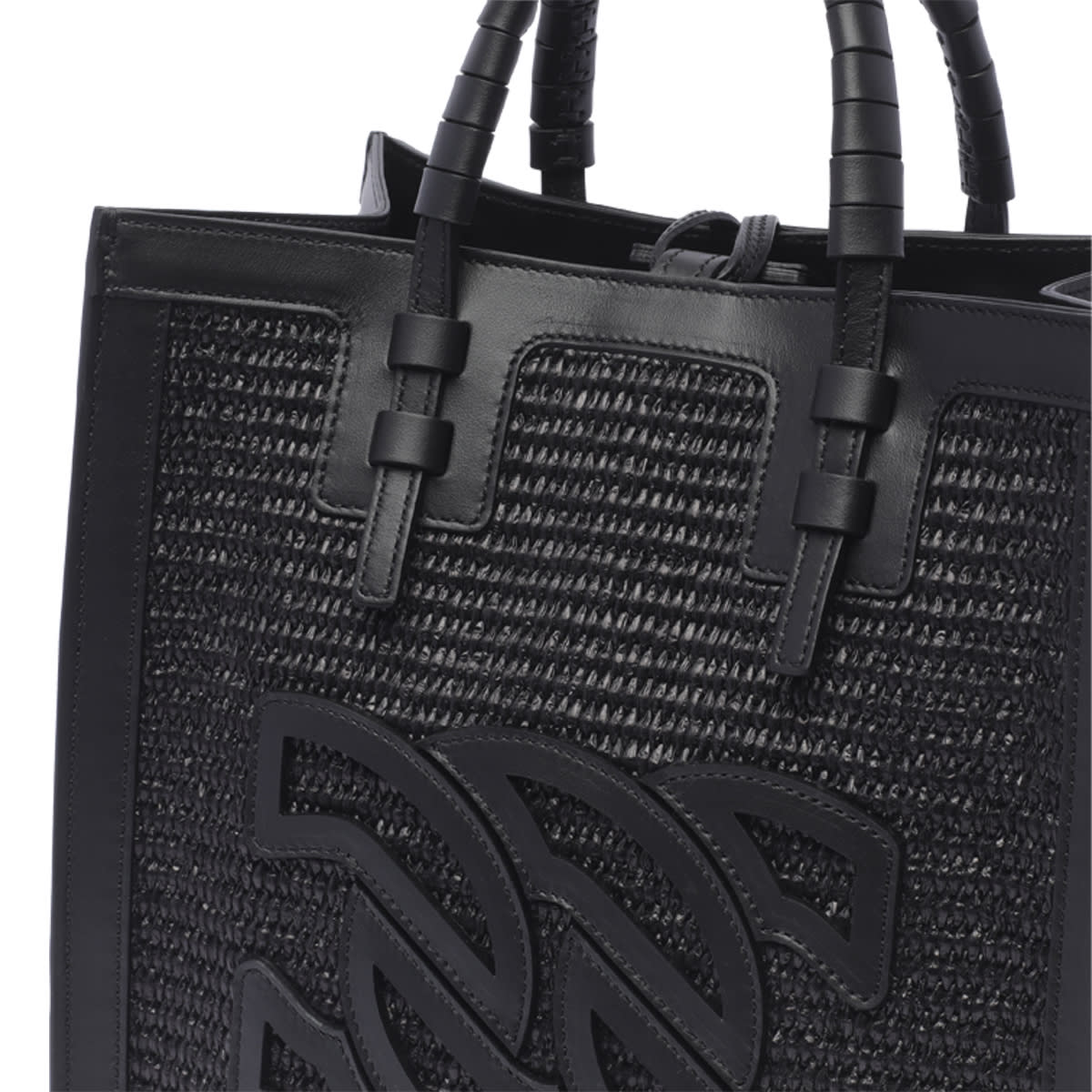 Shop Casadei Beaurivage Handbag In Nero