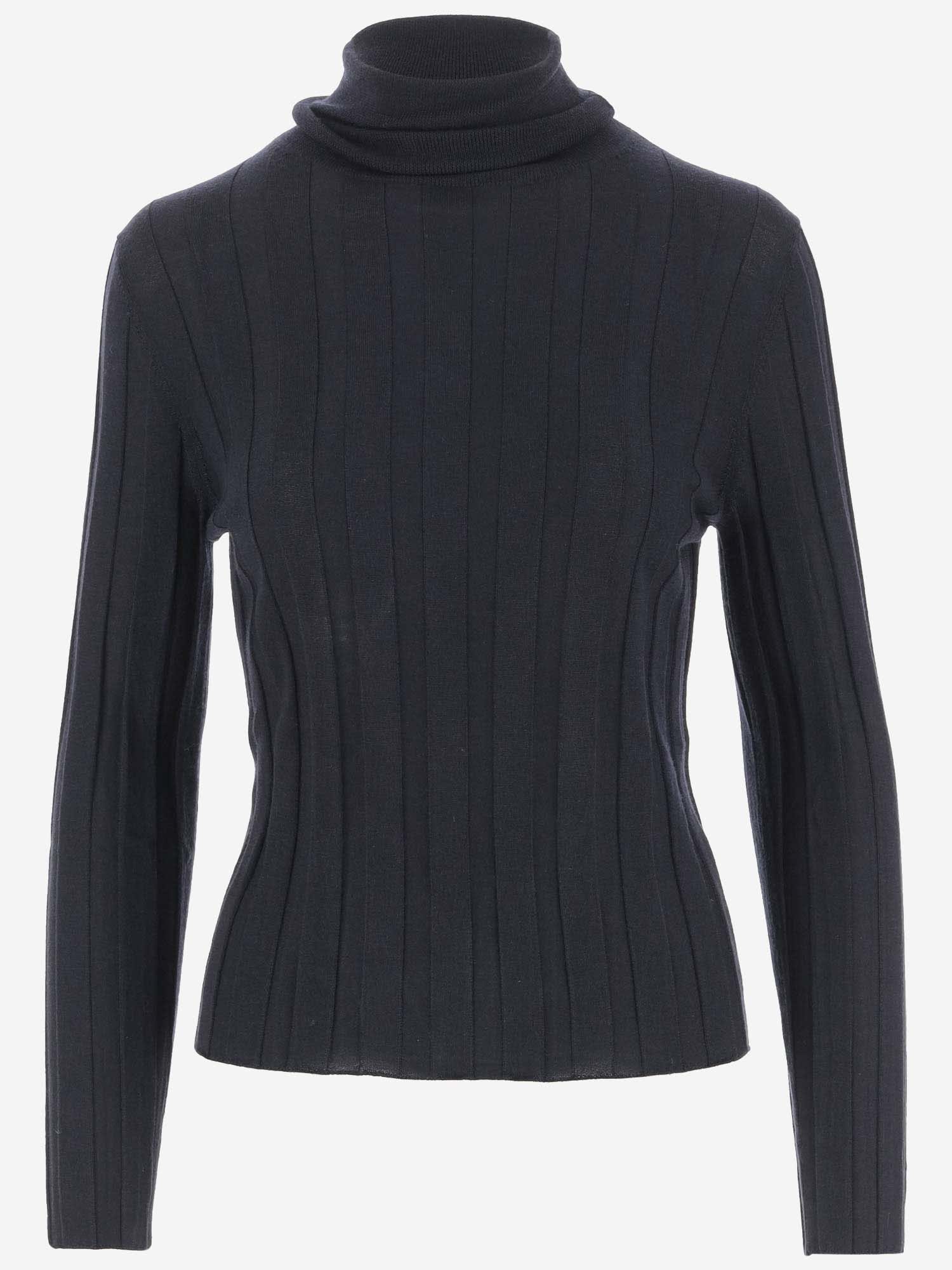 Shop Allude Wool Pullover In Blue