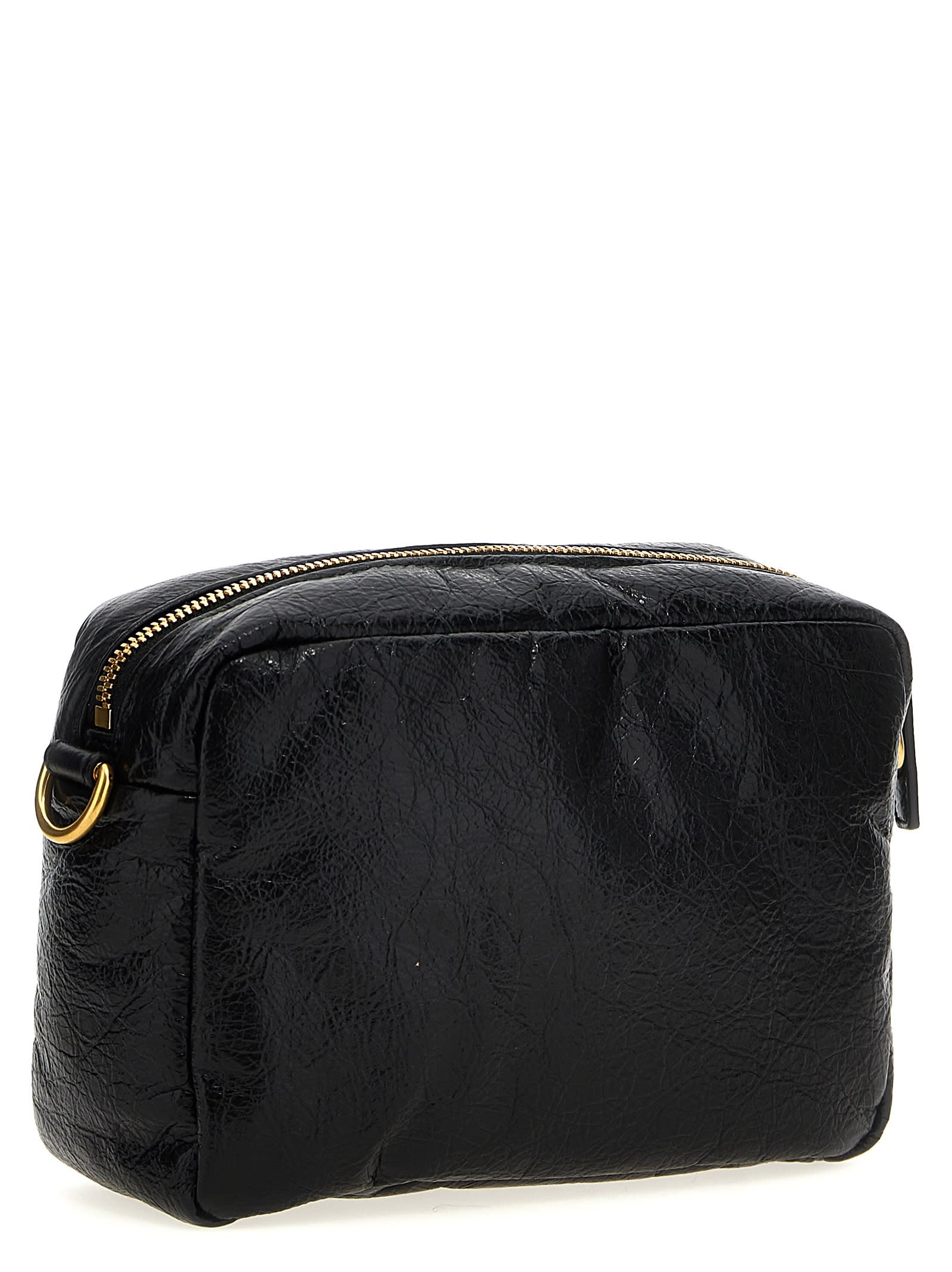 Balenciaga Monaco Camera Bag In Black