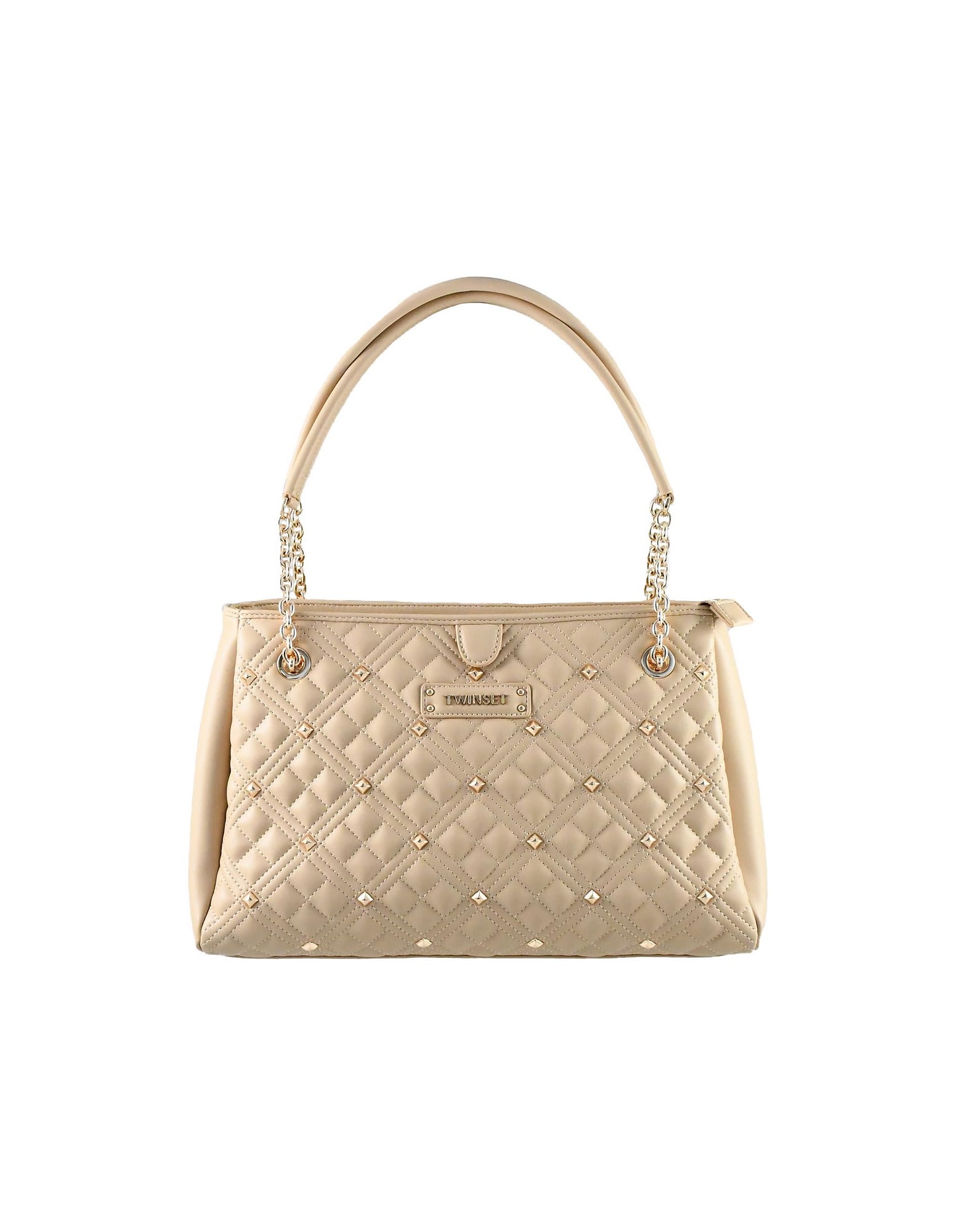 Womens Beige Handbag