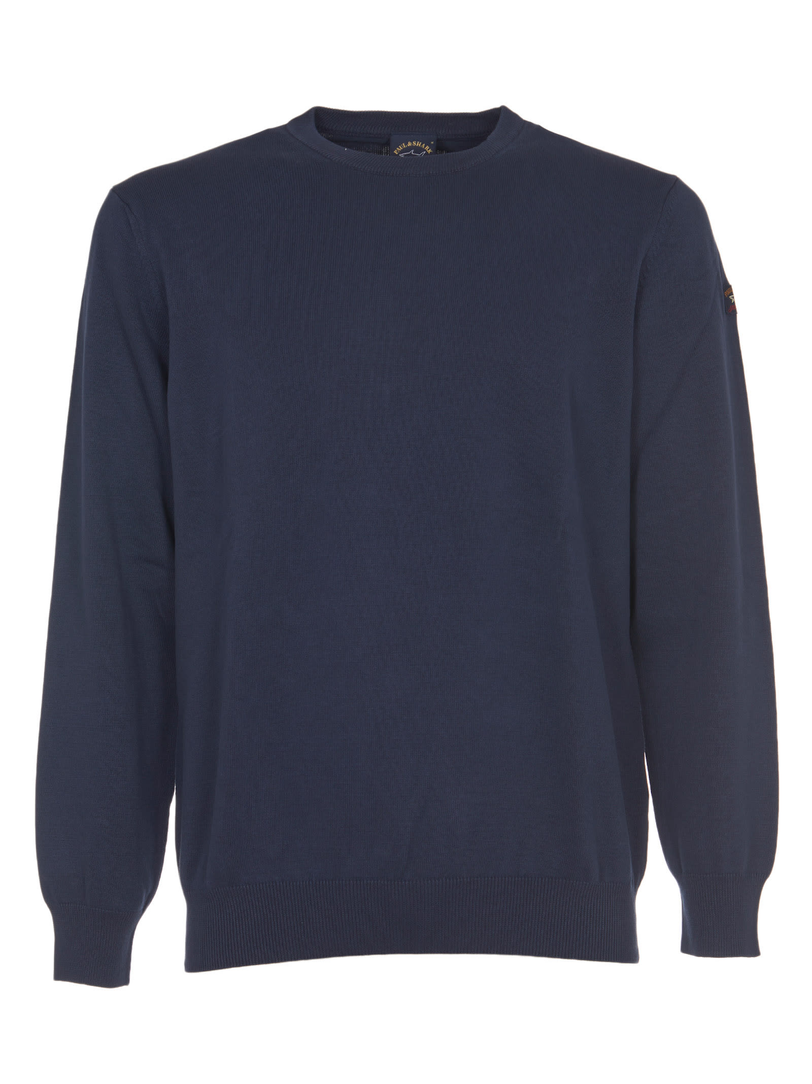 PAUL&AMP;SHARK BLUE COTTON SWEATER